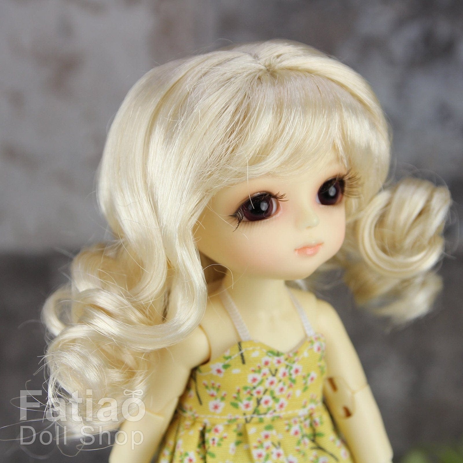 【Fatiao Doll Shop】FWF-038 娃用假髮 多色 / 5-6吋 BJD 8分