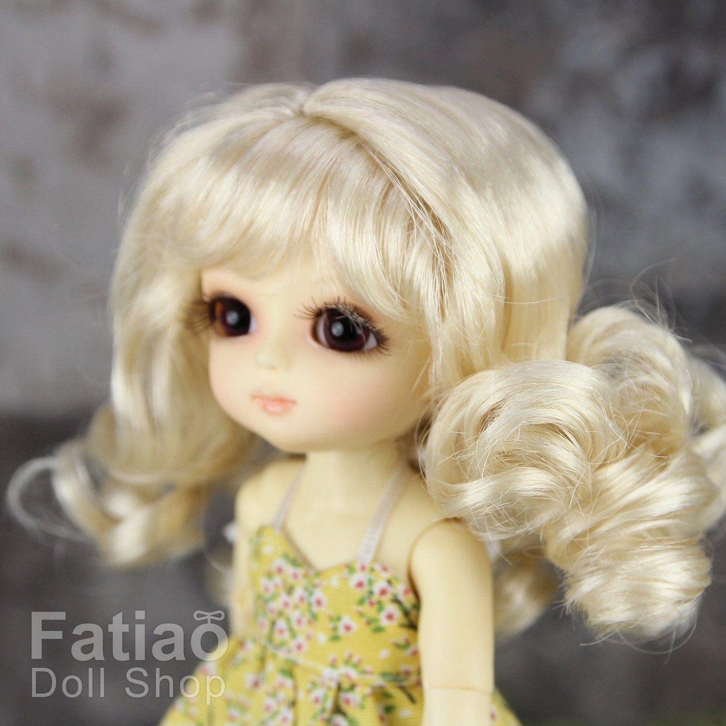 【Fatiao Doll Shop】FWF-038 娃用假髮 多色 / 5-6吋 BJD 8分