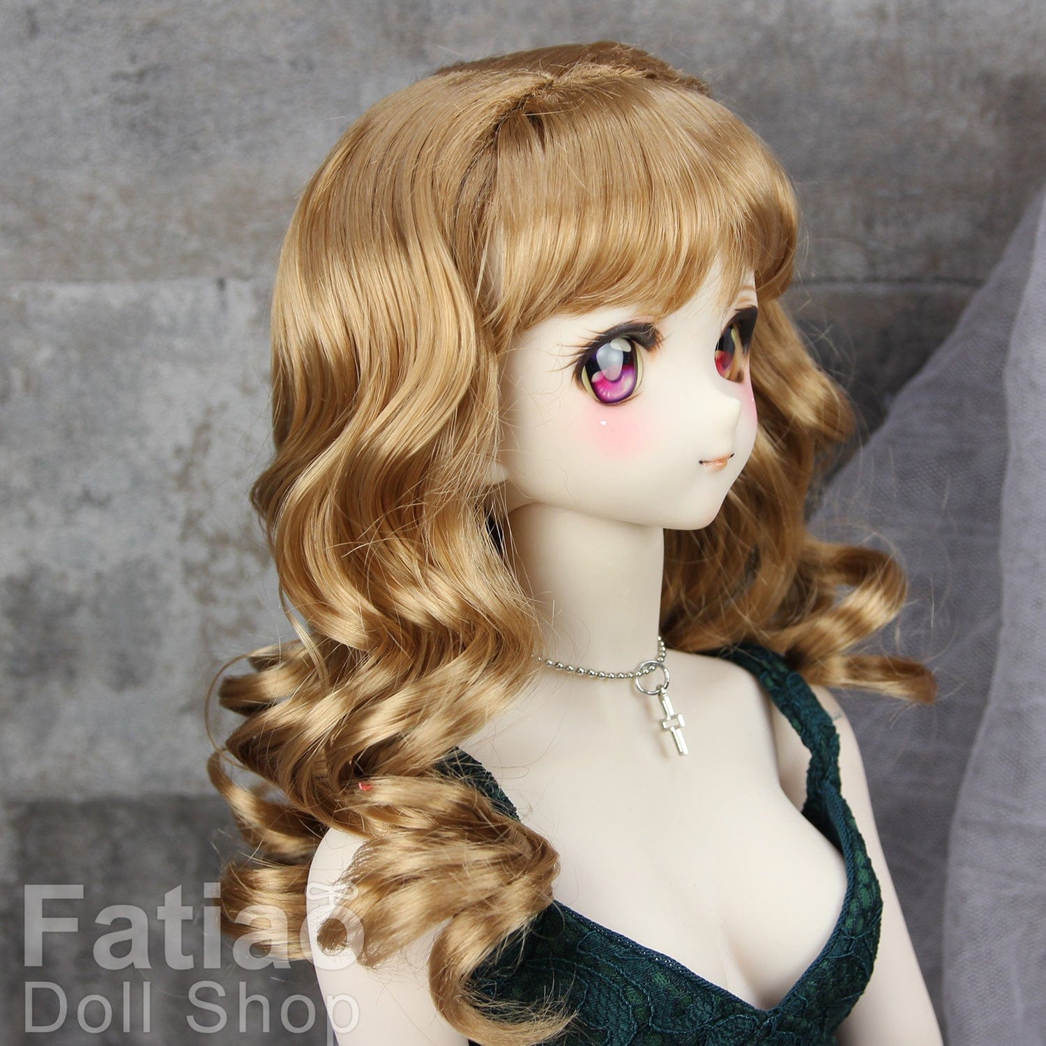 【Fatiao Doll Shop】FWF-038 娃用假髮 多色 / 8-9吋 BJD DD MDD 3分