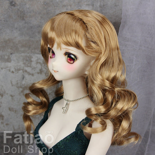 【Fatiao Doll Shop】FWF-038 娃用假髮 多色 / 8-9吋 BJD DD MDD 3分