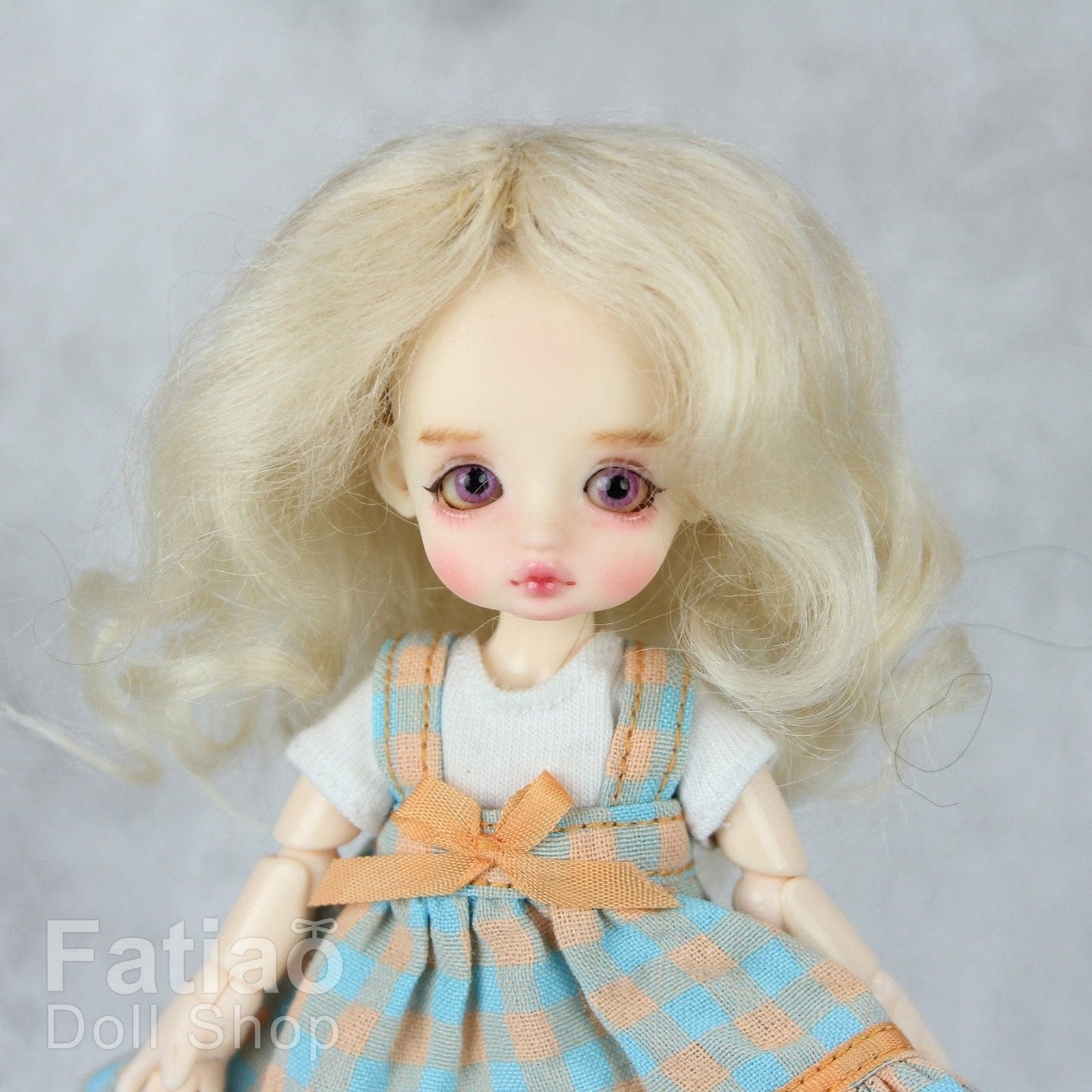 【Fatiao Doll Shop】FWF-039M 娃用假髮 多色 / 3-4吋 BJD 12分 pukipuki