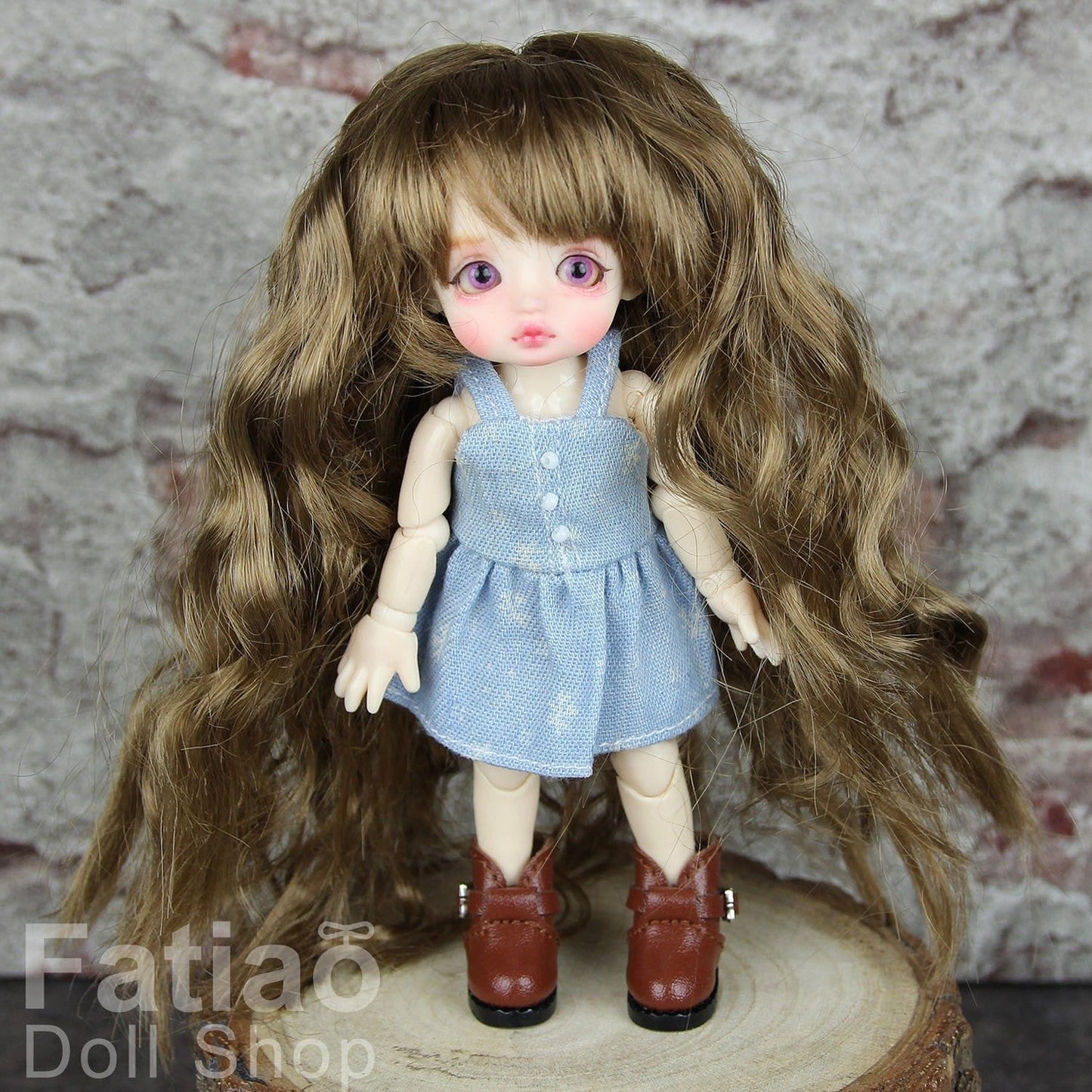 【Fatiao Doll Shop】FWF- 娃用假髮 多色 BJD pukipuki