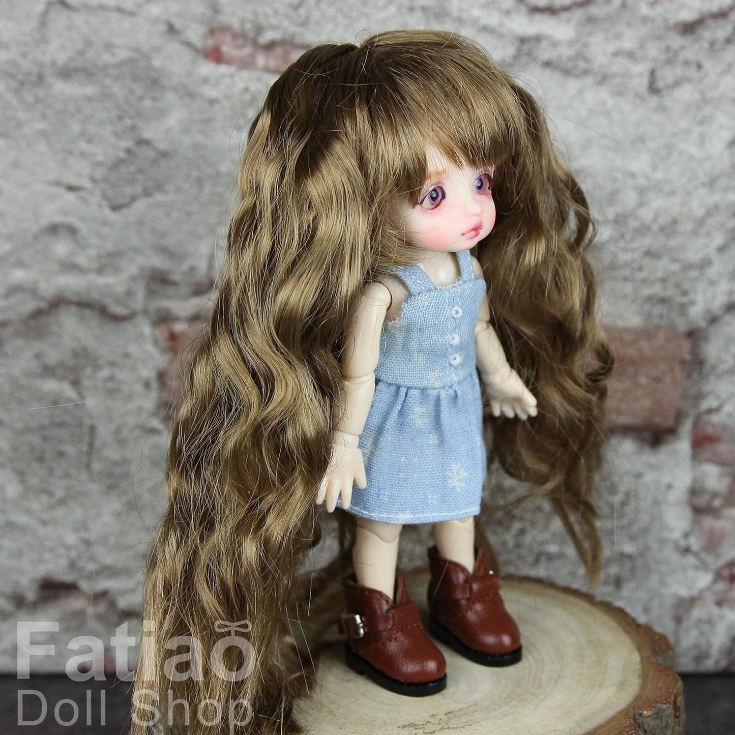 【Fatiao Doll Shop】FWF- 娃用假髮 多色 BJD pukipuki