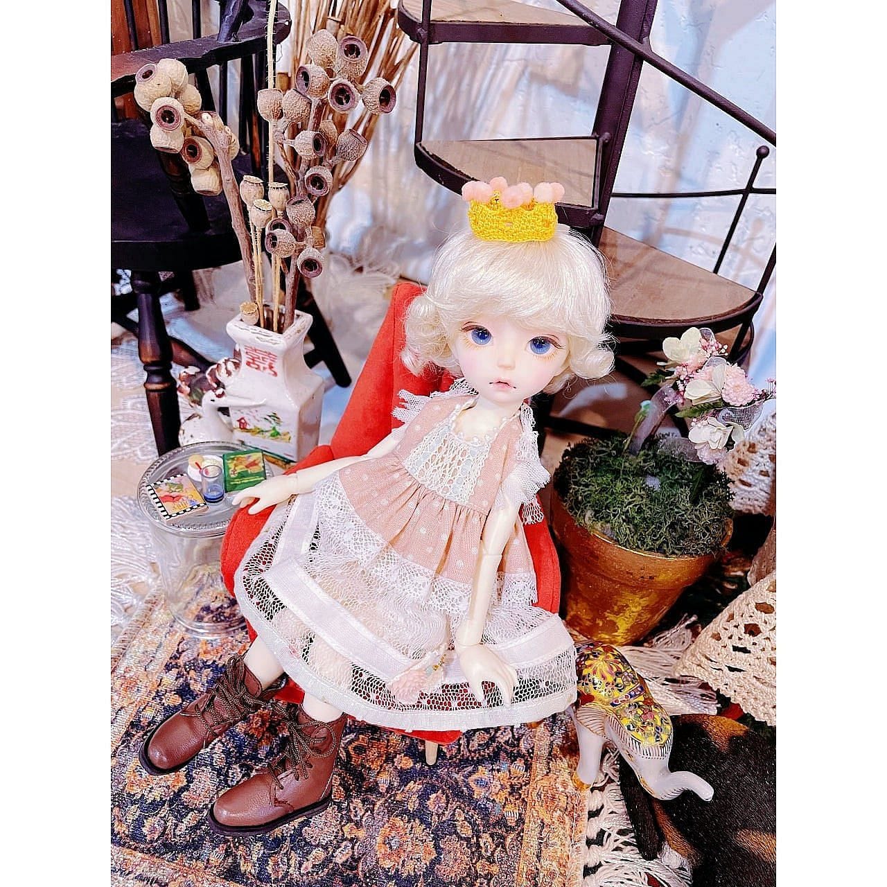 【Fatiao Doll Shop】FWF- 娃用假髮 多色 BJD iMda