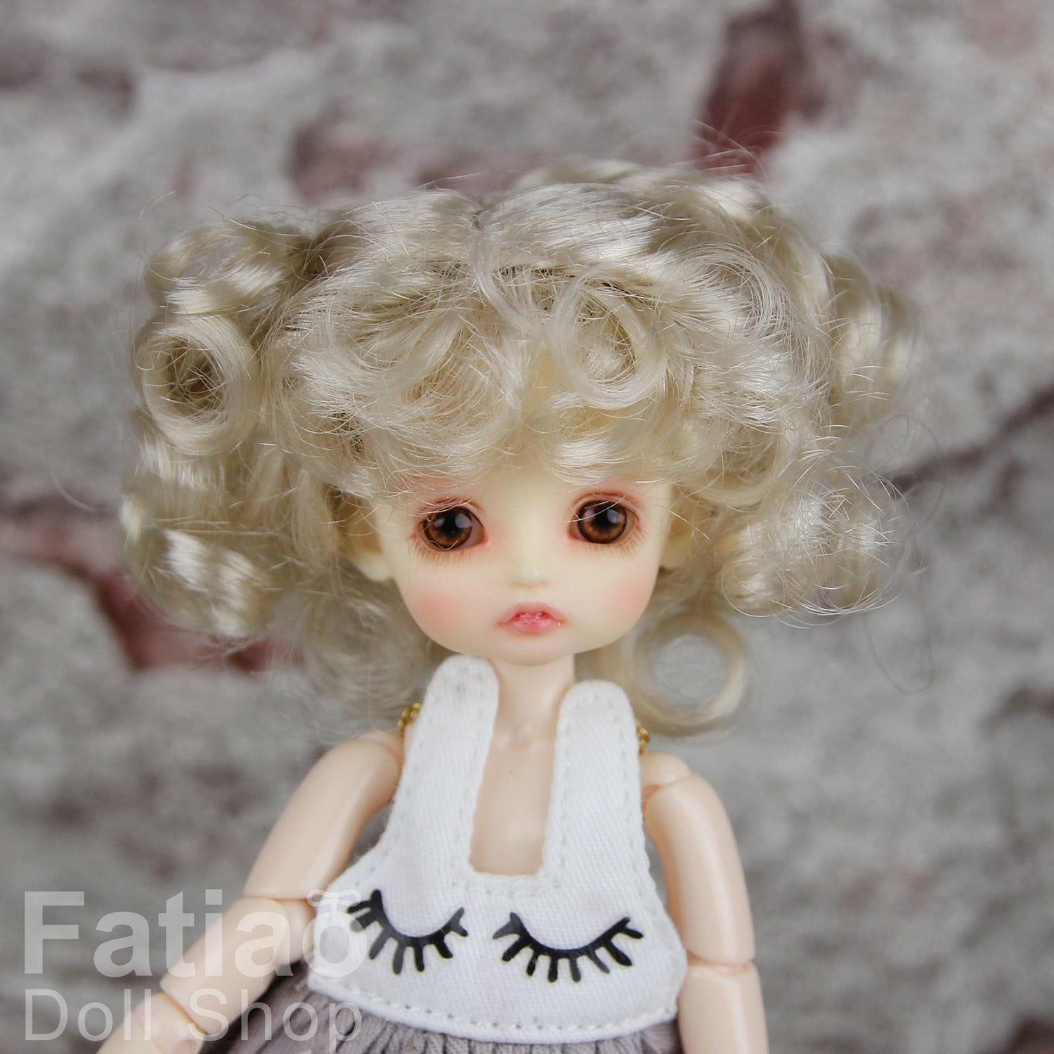 【Fatiao Doll Shop】FWF- 娃用假髮 多色 BJD pukipuki