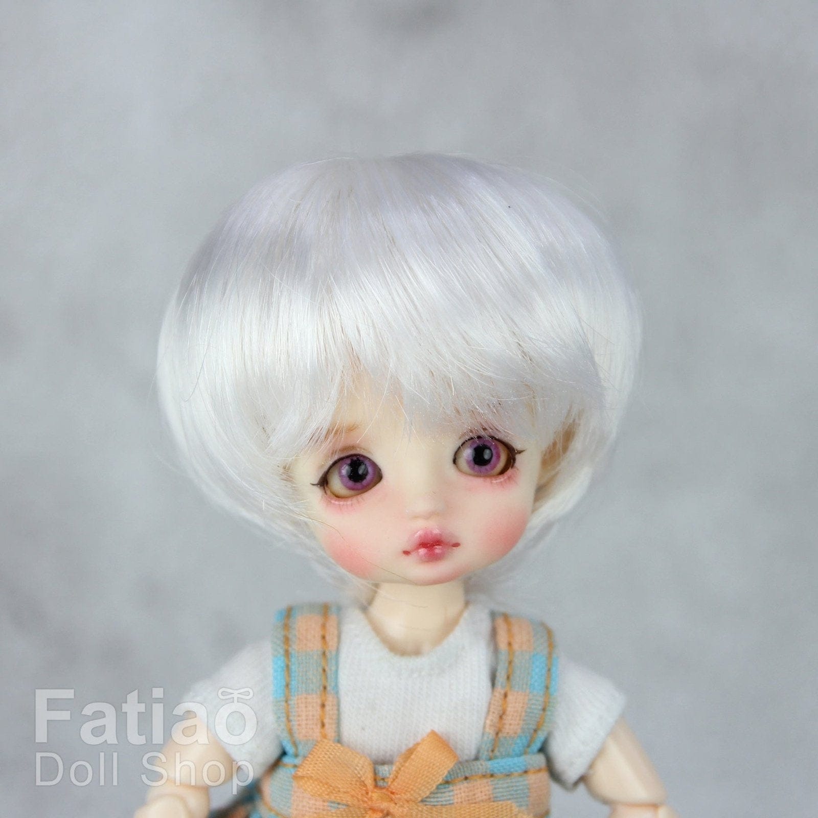 【Fatiao Doll Shop】FWF-053 娃用假髮 多色 / 3-4吋 BJD 12分 pukipuki