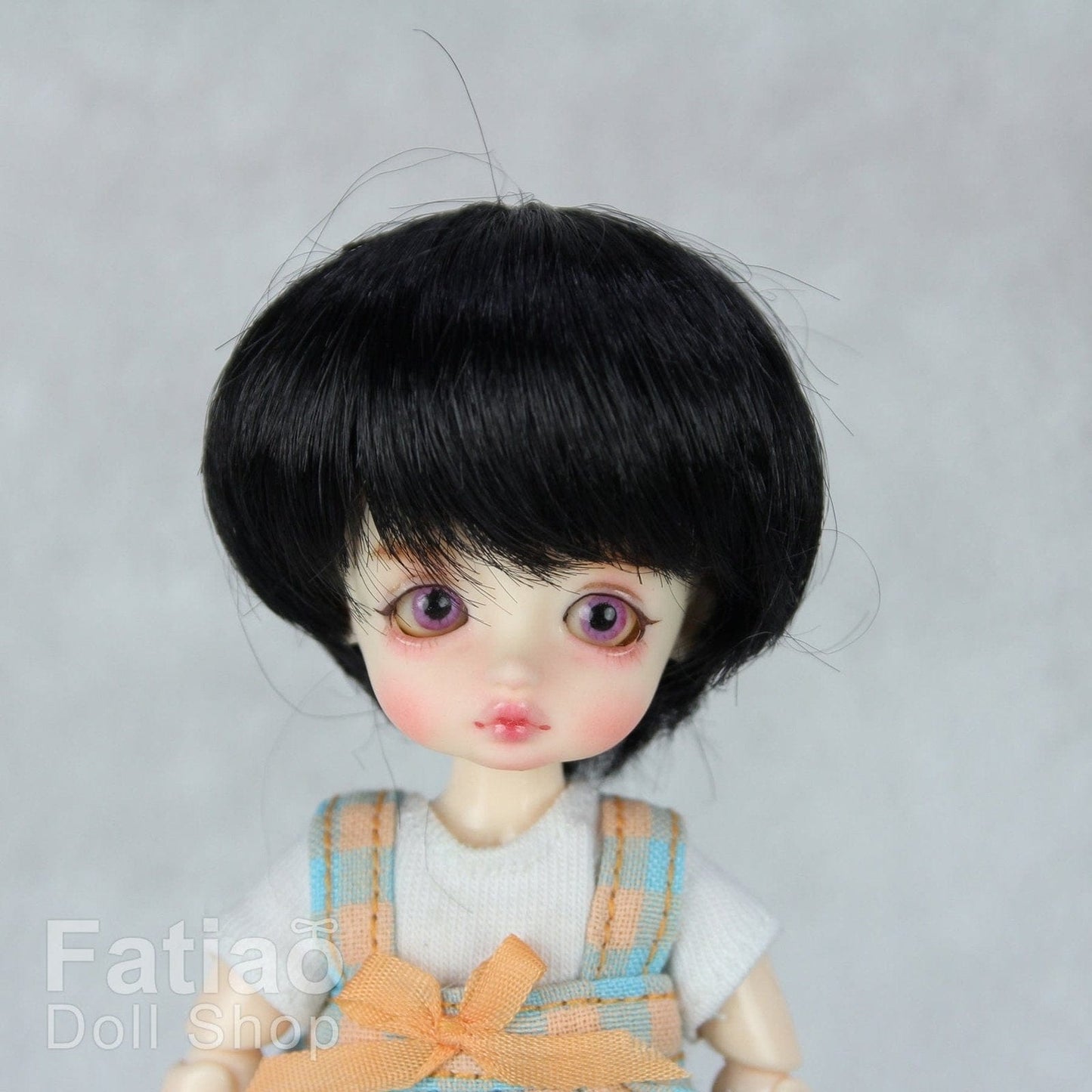 【Fatiao Doll Shop】FWF-053 娃用假髮 多色 / 3-4吋 BJD 12分 pukipuki