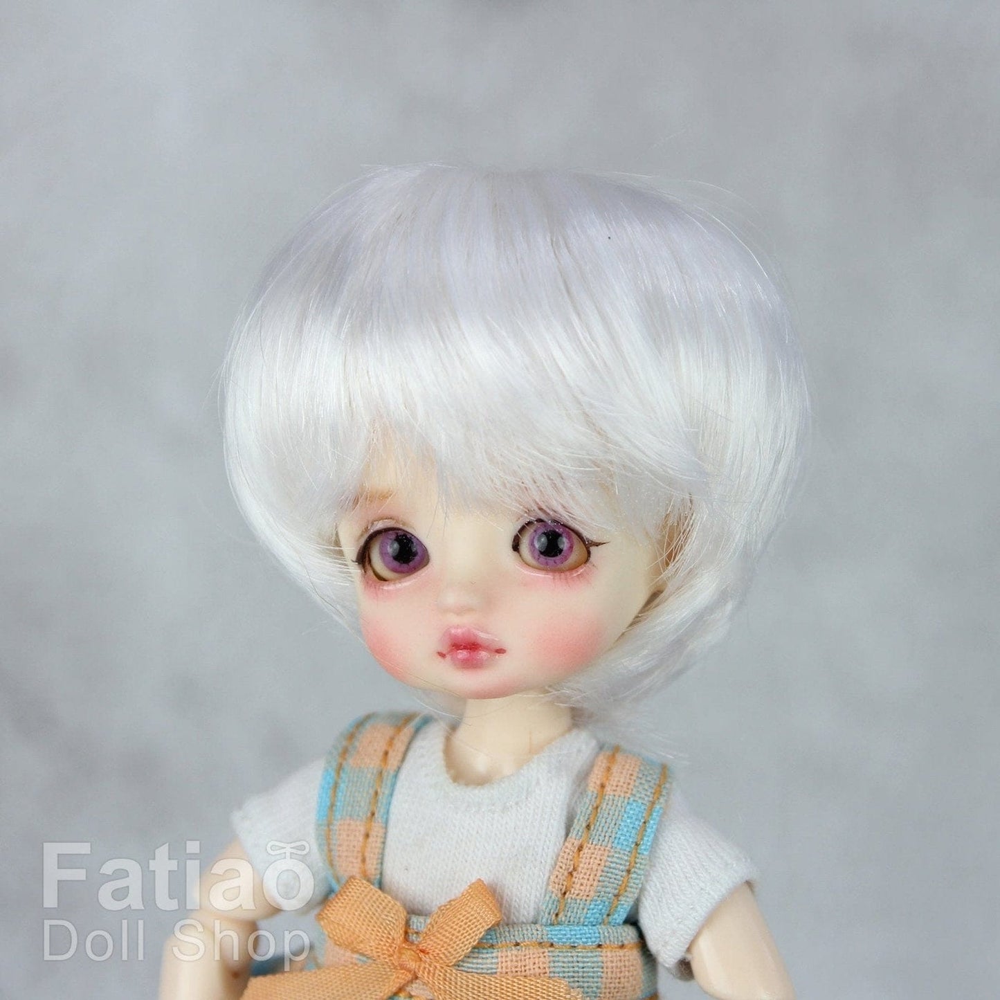 【Fatiao Doll Shop】FWF-053 娃用假髮 多色 / 3-4吋 BJD 12分 pukipuki