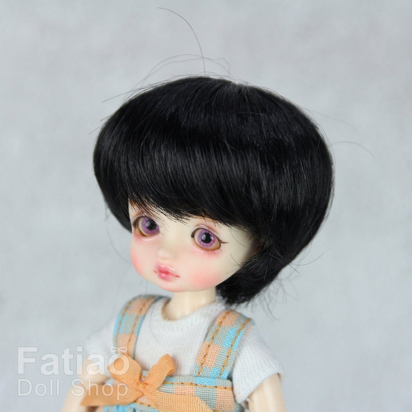 【Fatiao Doll Shop】FWF-053 娃用假髮 多色 / 3-4吋 BJD 12分 pukipuki