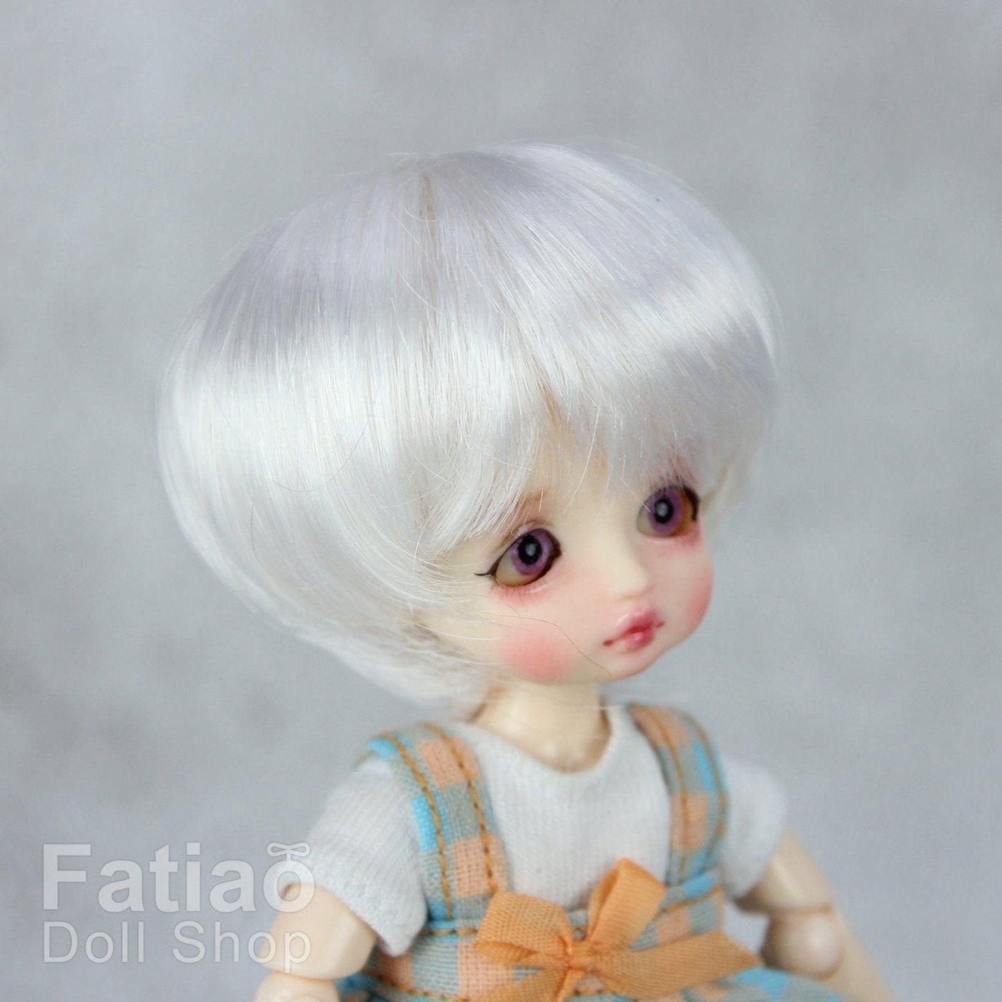 【Fatiao Doll Shop】FWF-053 娃用假髮 多色 / 3-4吋 BJD 12分 pukipuki