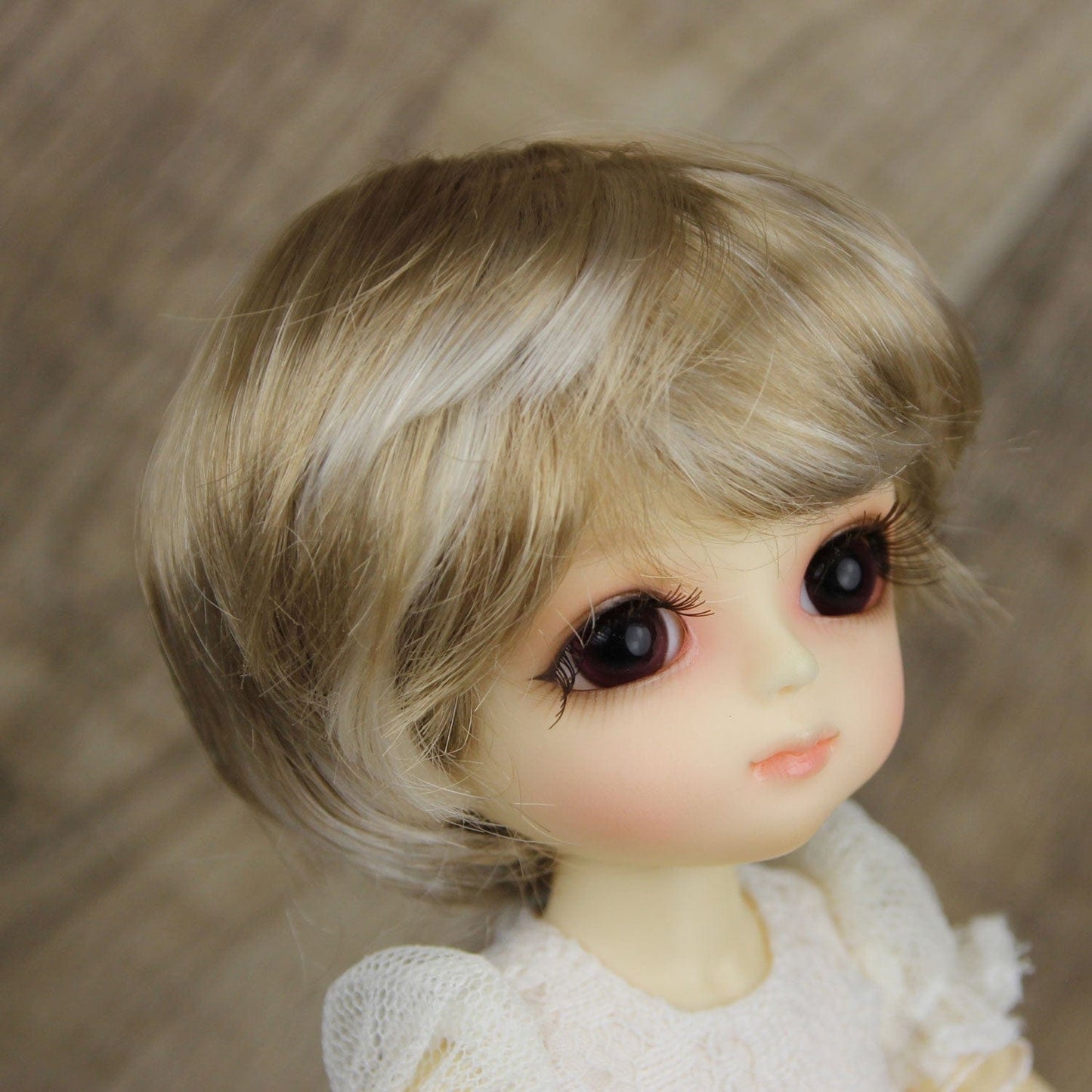 【Fatiao Doll Shop】FWF-053 娃用假髮 多色 / 5-6吋 BJD 8分