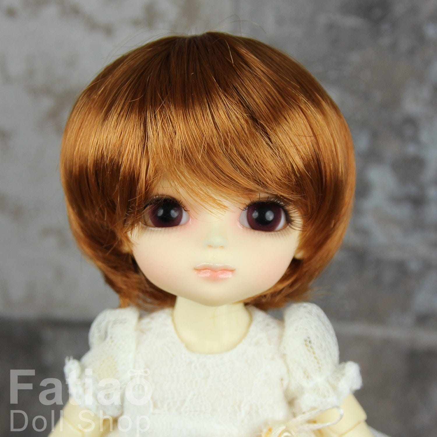 【Fatiao Doll Shop】FWF-053 娃用假髮 多色 / 5-6吋 BJD 8分