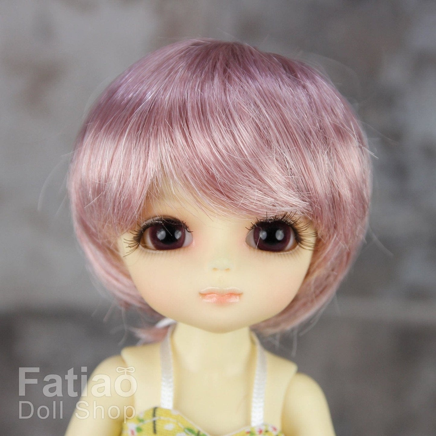 【Fatiao Doll Shop】FWF-053 娃用假髮 多色 / 5-6吋 BJD 8分