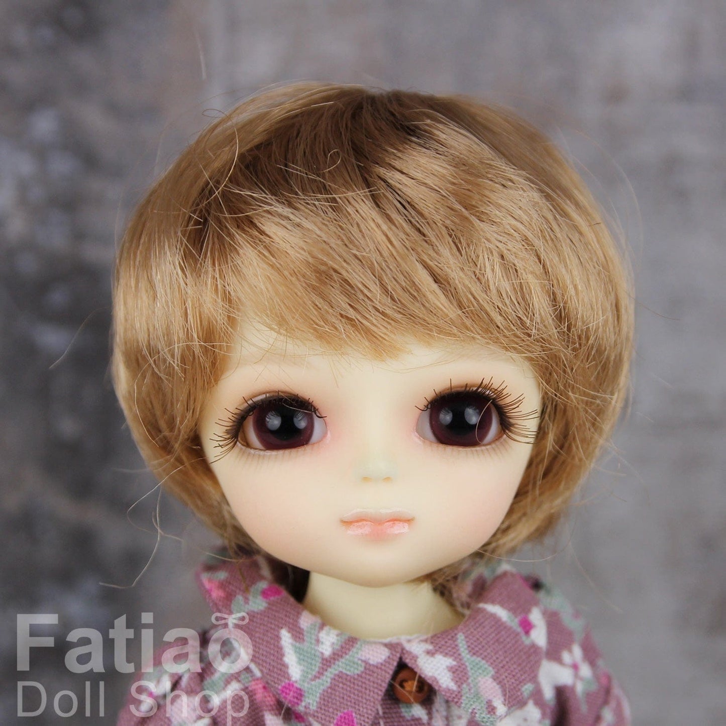 【Fatiao Doll Shop】FWF-053 娃用假髮 多色 / 5-6吋 BJD 8分