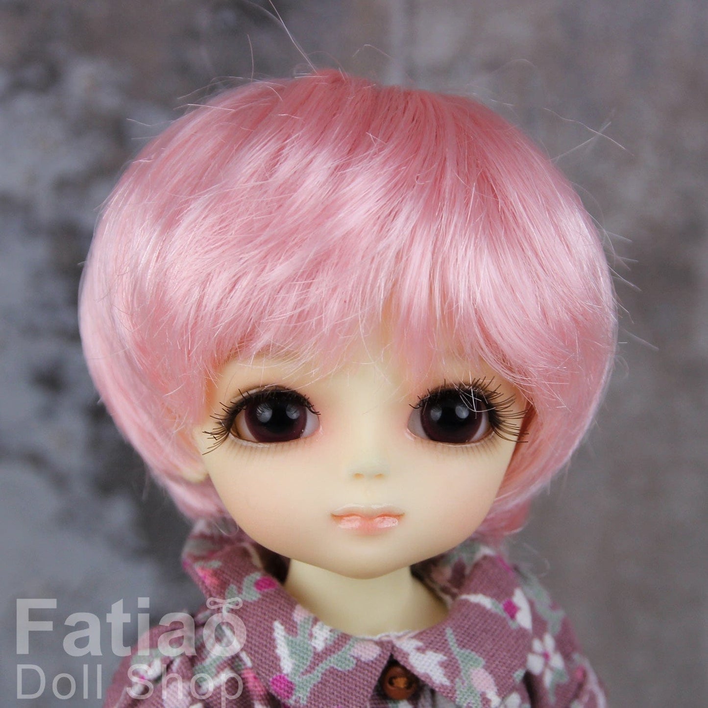 【Fatiao Doll Shop】FWF-053 娃用假髮 多色 / 5-6吋 BJD 8分