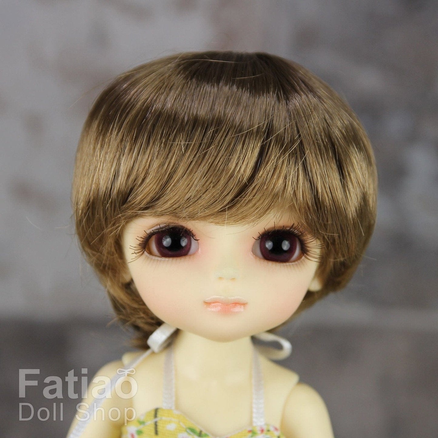 【Fatiao Doll Shop】FWF-053 娃用假髮 多色 / 5-6吋 BJD 8分