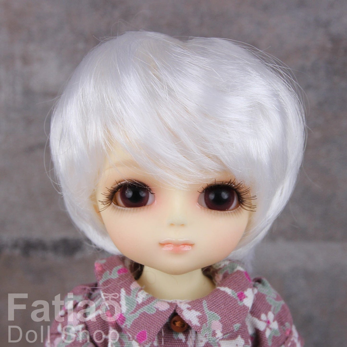 【Fatiao Doll Shop】FWF-053 娃用假髮 多色 / 5-6吋 BJD 8分