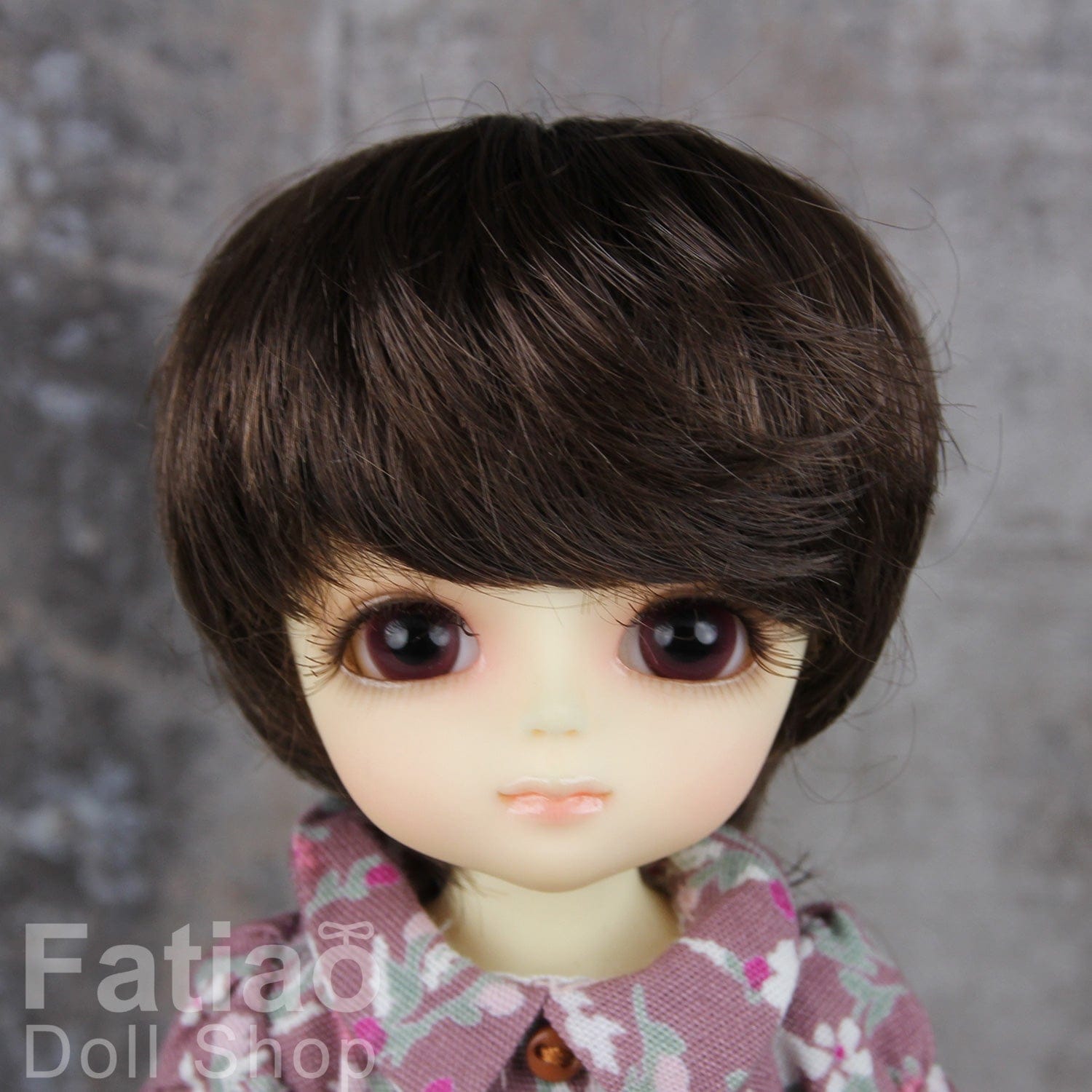 【Fatiao Doll Shop】FWF-053 娃用假髮 多色 / 5-6吋 BJD 8分