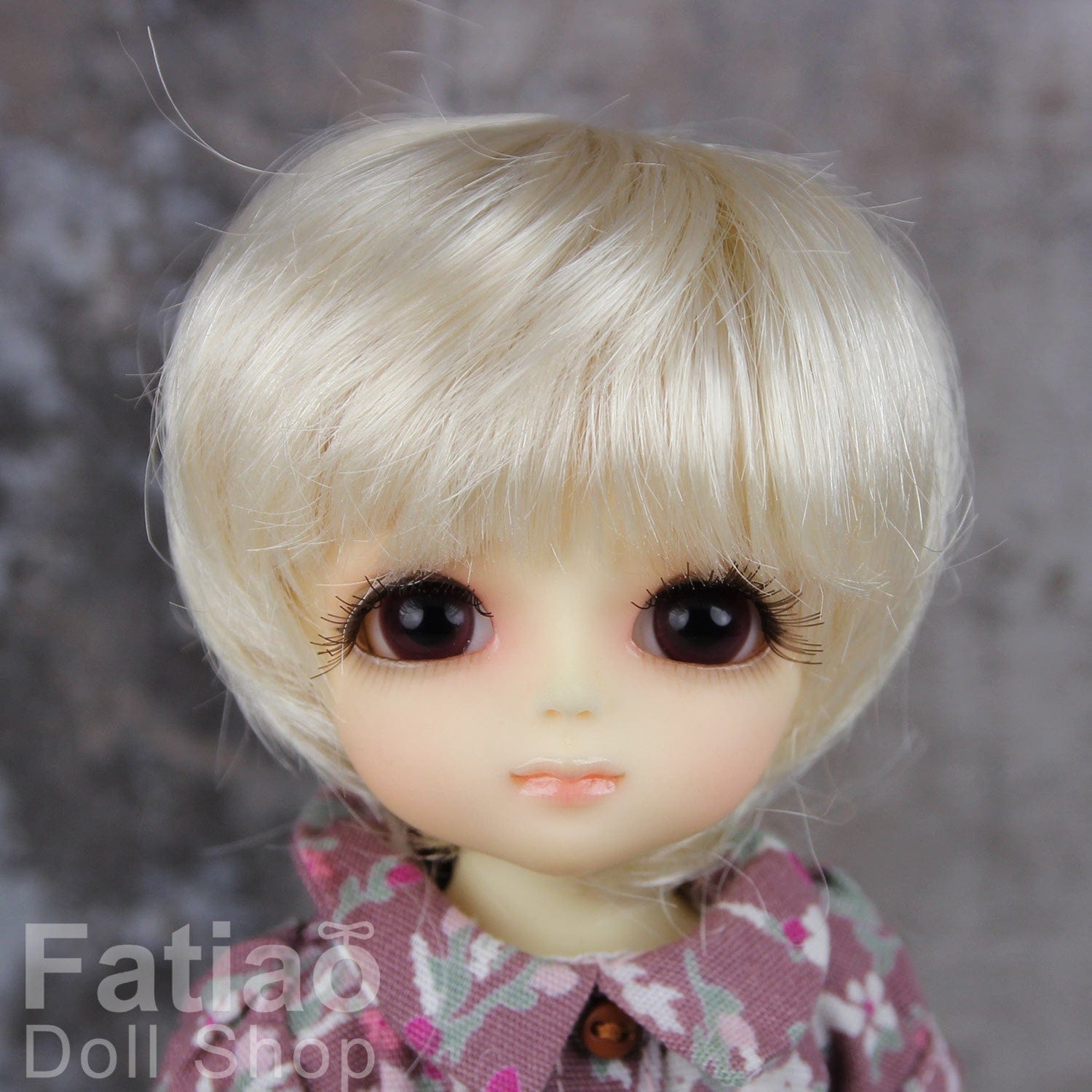 【Fatiao Doll Shop】FWF-053 娃用假髮 多色 / 5-6吋 BJD 8分