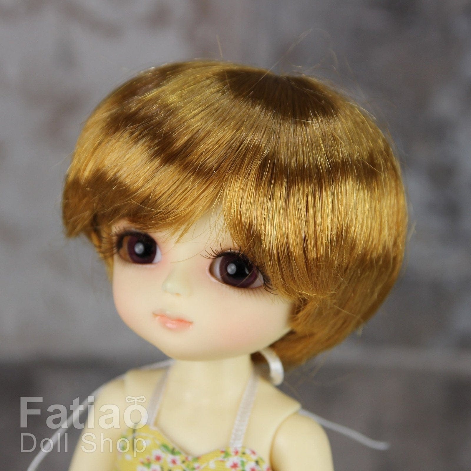 【Fatiao Doll Shop】FWF-053 娃用假髮 多色 / 5-6吋 BJD 8分