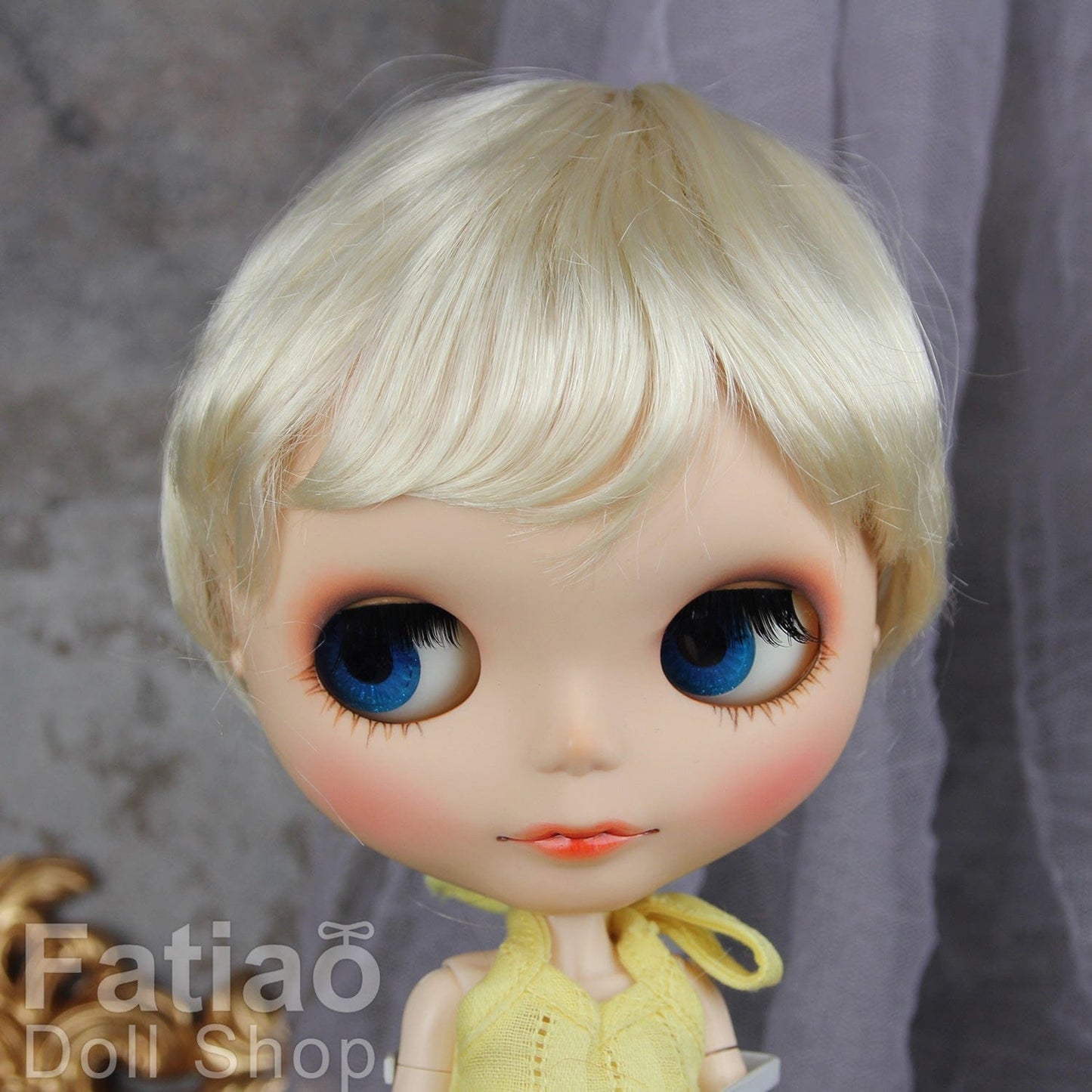 【Fatiao Doll Shop】FWF-053 娃用假髮 多色 / 9-10吋 BJD DD MDD 3分 Blythe