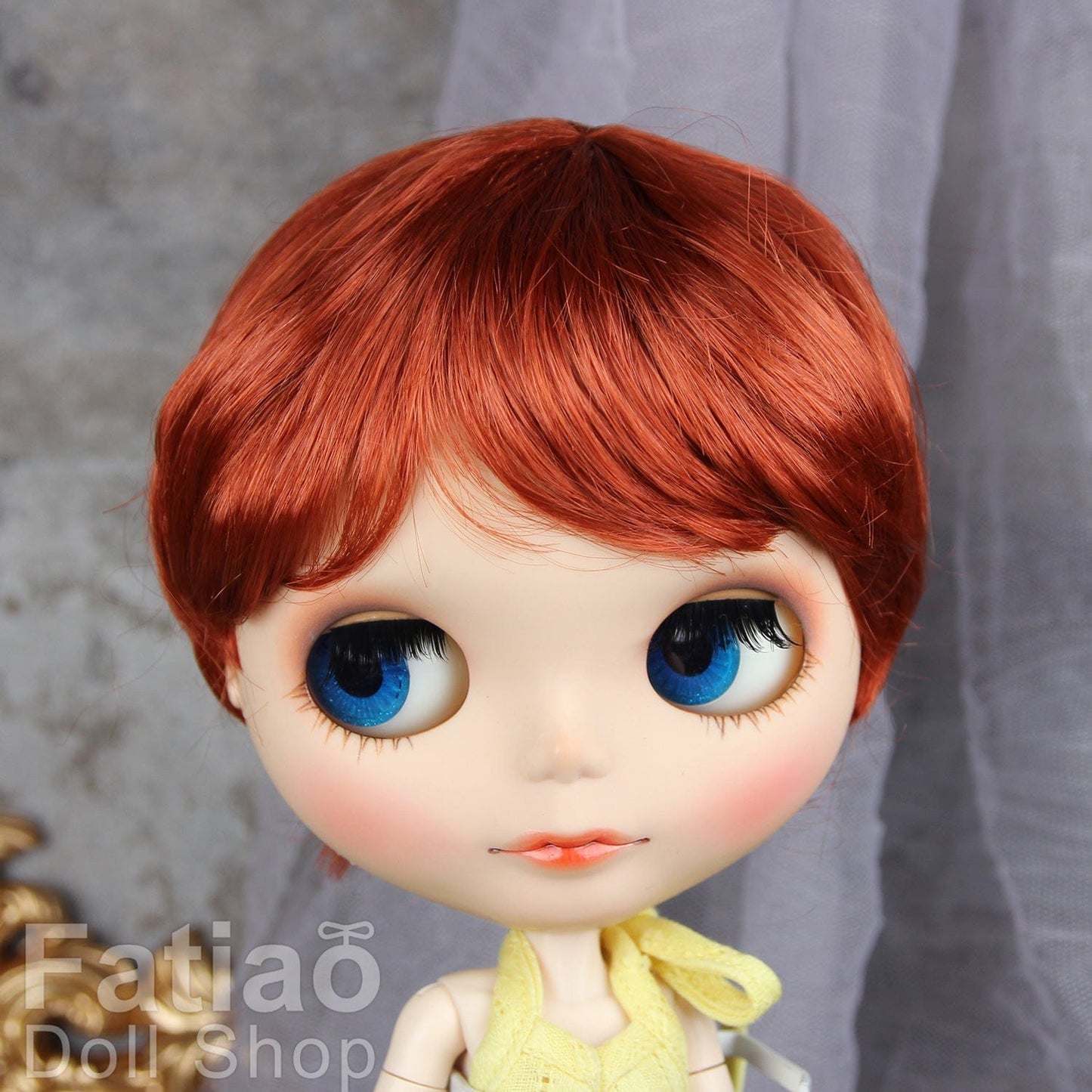 【Fatiao Doll Shop】FWF-053 娃用假髮 多色 / 9-10吋 BJD DD MDD 3分 Blythe