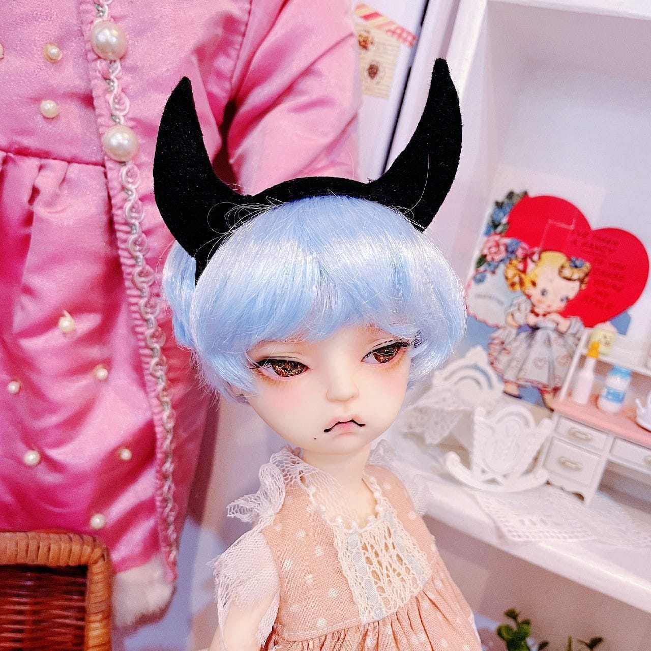 【Fatiao Doll Shop】FWF- 娃用假髮 多色 BJD iMda