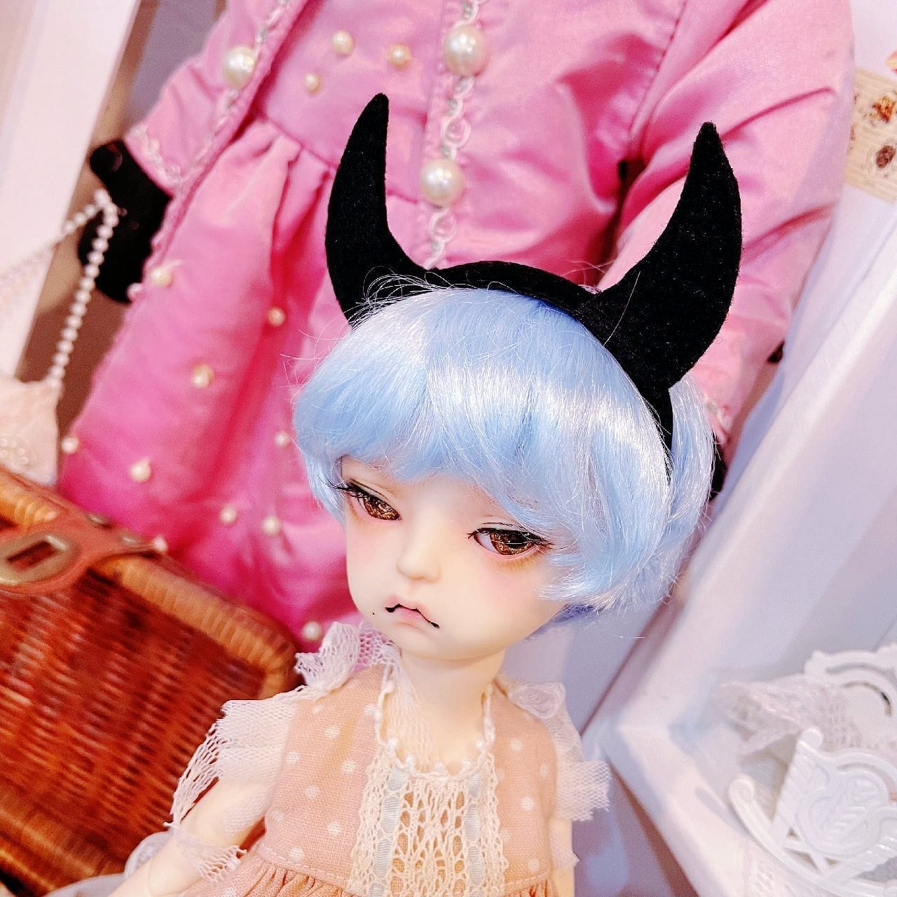 【Fatiao Doll Shop】FWF- 娃用假髮 多色 BJD iMda