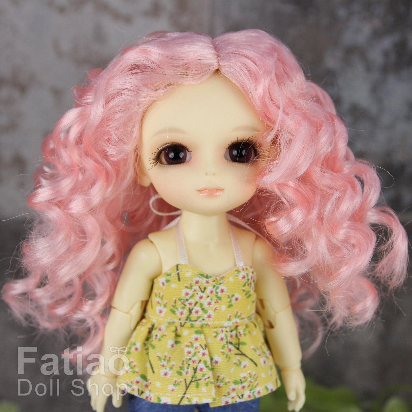 【Fatiao Doll Shop】FWF-073 娃用假髮 多色 / 5-6吋 BJD 8分