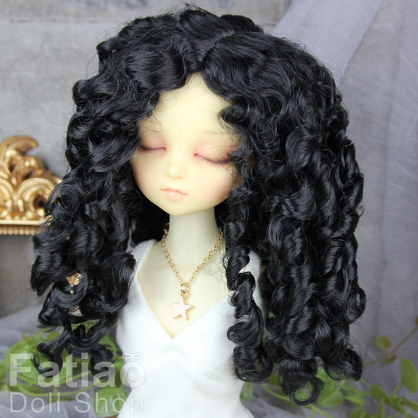 【Fatiao Doll Shop】FWF-073 娃用假髮 多色 / 7-8吋 BJD 4分