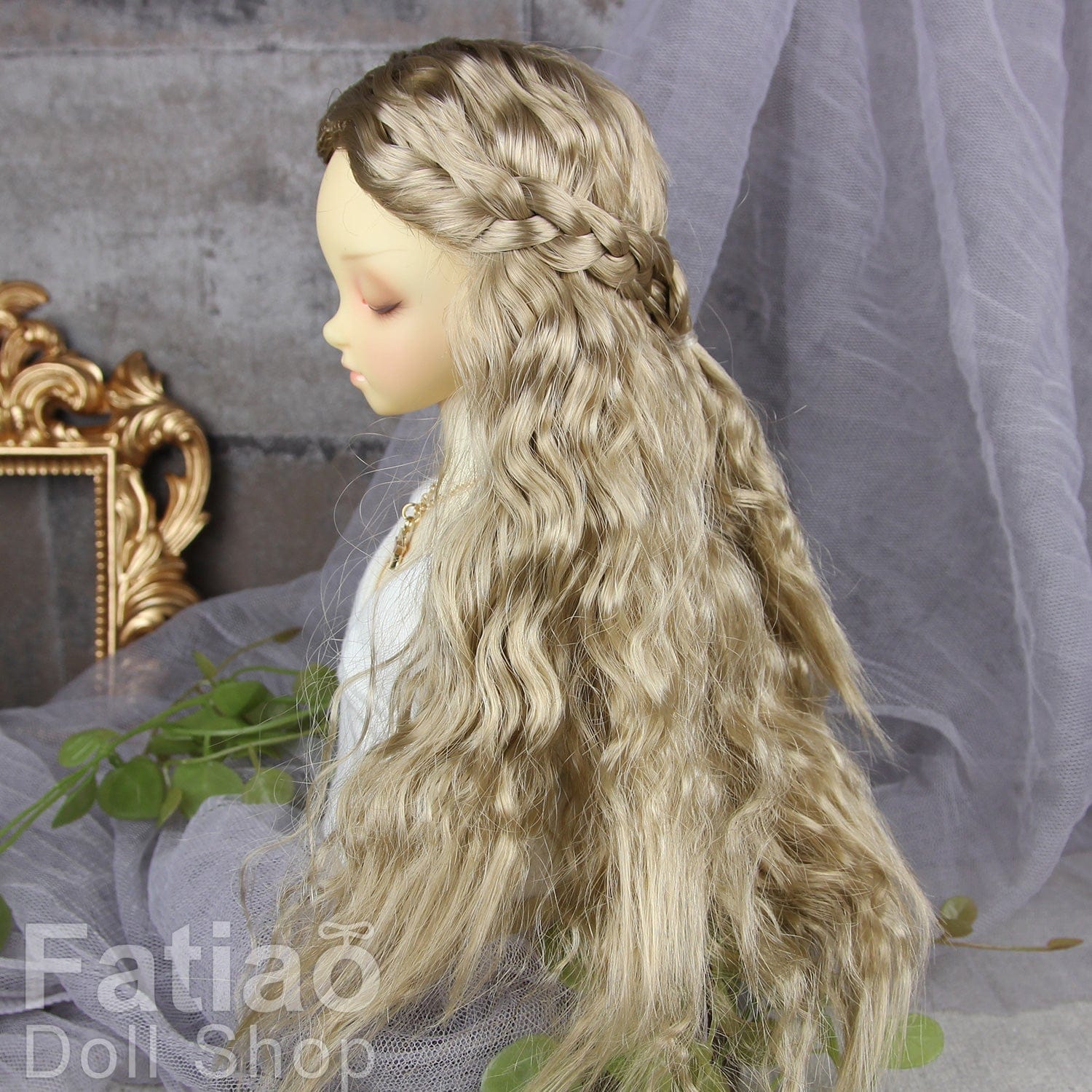 【Fatiao Doll Shop】FWF-119 娃用假髮 多色 / 7-8吋 BJD 4分