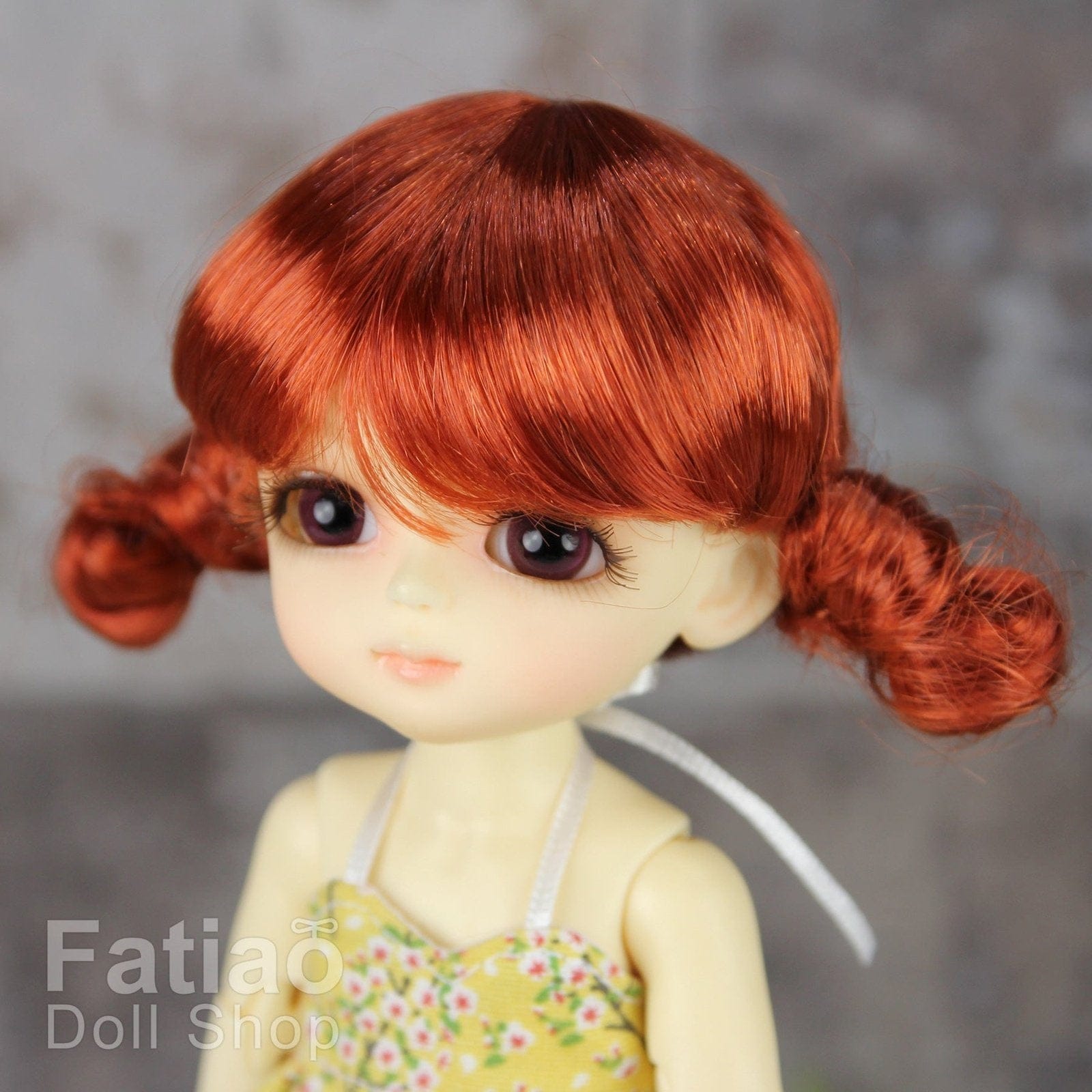 【Fatiao Doll Shop】FWF-142 娃用假髮 多色 / 5-6吋 BJD 8分