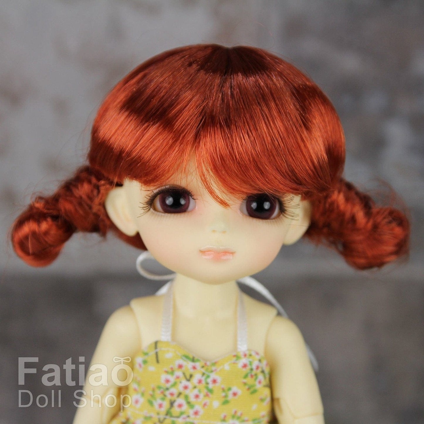 【Fatiao Doll Shop】FWF-142 娃用假髮 多色 / 5-6吋 BJD 8分