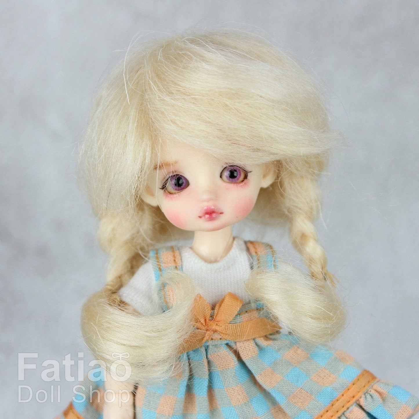 【Fatiao Doll Shop】FWF-143M 娃用假髮 多色 / 3-4吋 BJD 12分 pukipuki