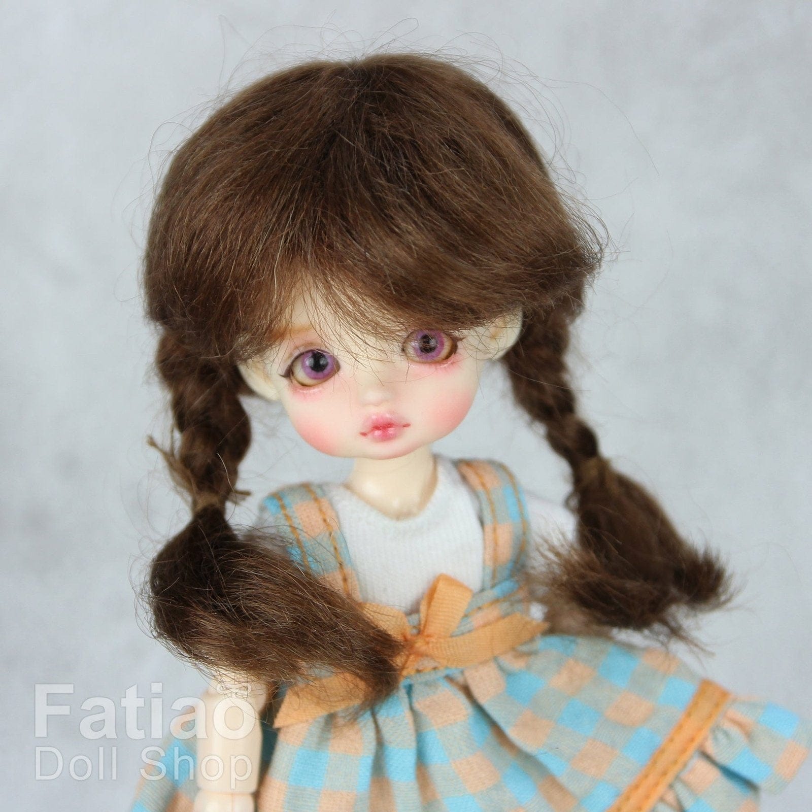 【Fatiao Doll Shop】FWF-143M 娃用假髮 多色 / 3-4吋 BJD 12分 pukipuki