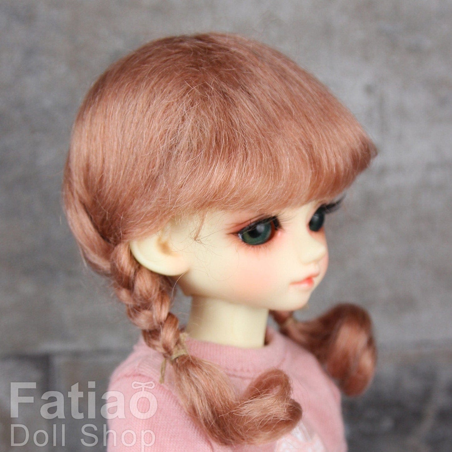 【Fatiao Doll Shop】FWF-143M 娃用假髮 多色 / 6-7吋 BJD 6分