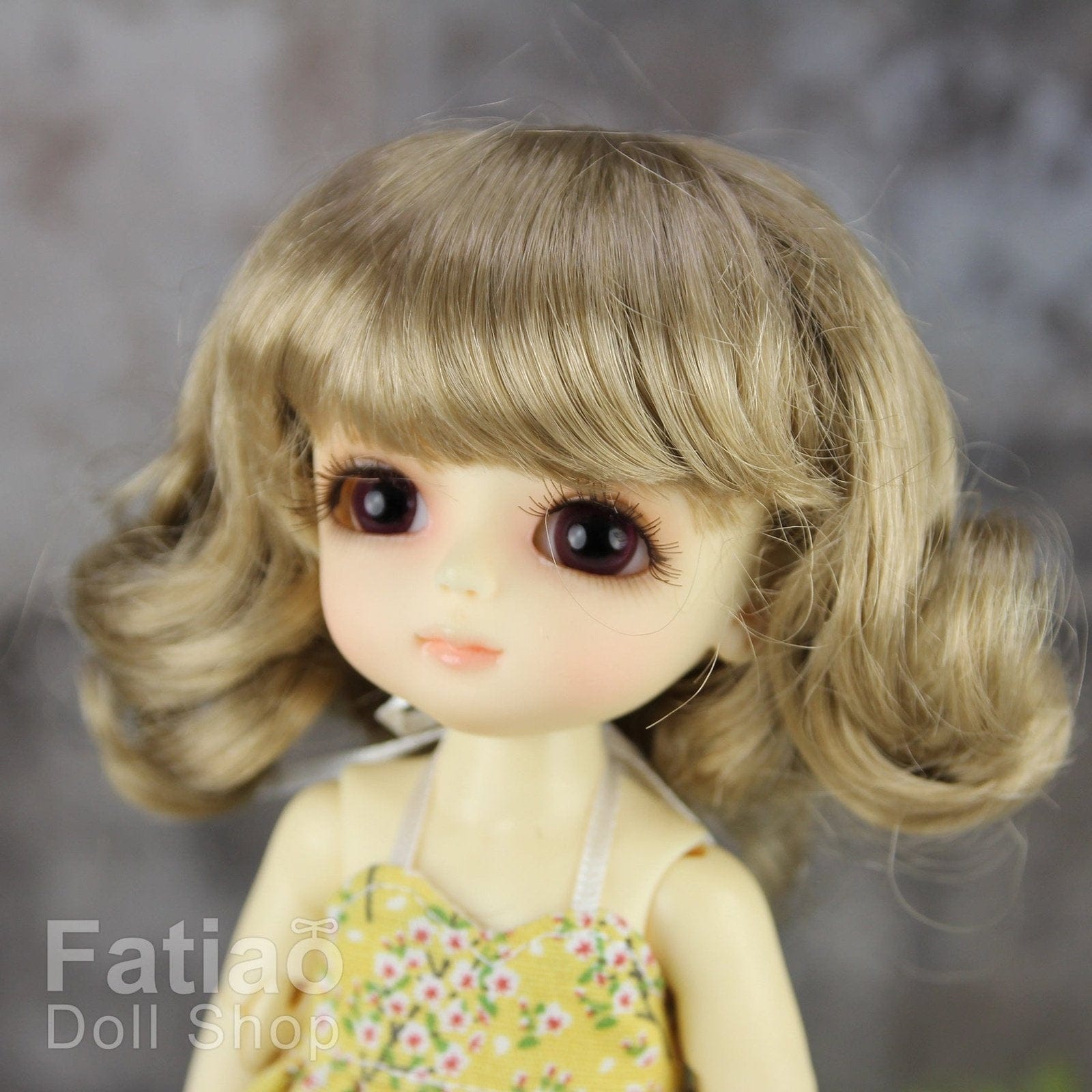 【Fatiao Doll Shop】FWF-164 娃用假髮 多色 / 5-6吋 BJD 8分