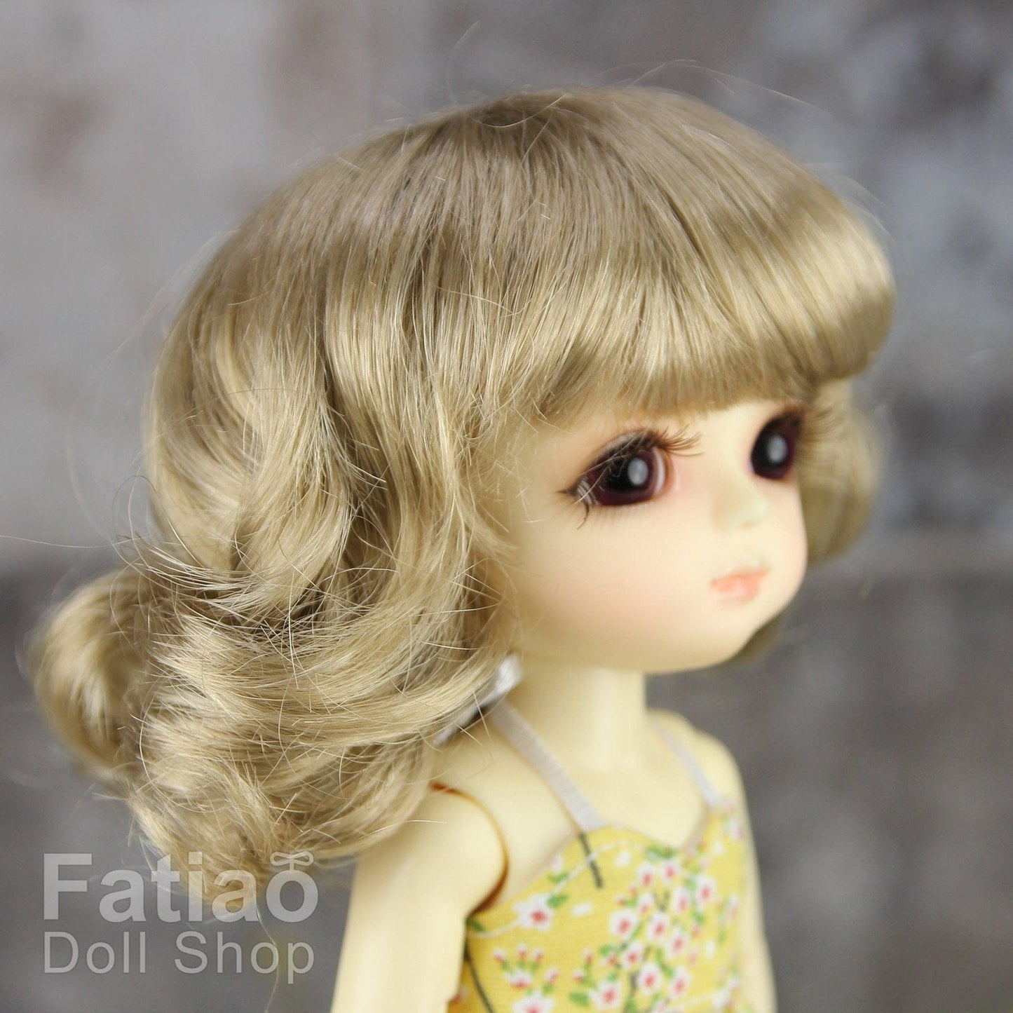 【Fatiao Doll Shop】FWF-164 娃用假髮 多色 / 5-6吋 BJD 8分