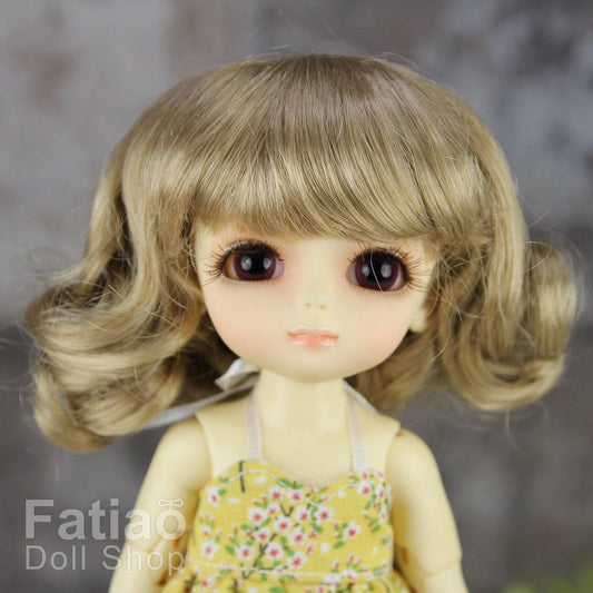 【Fatiao Doll Shop】FWF-164 娃用假髮 多色 / 5-6吋 BJD 8分