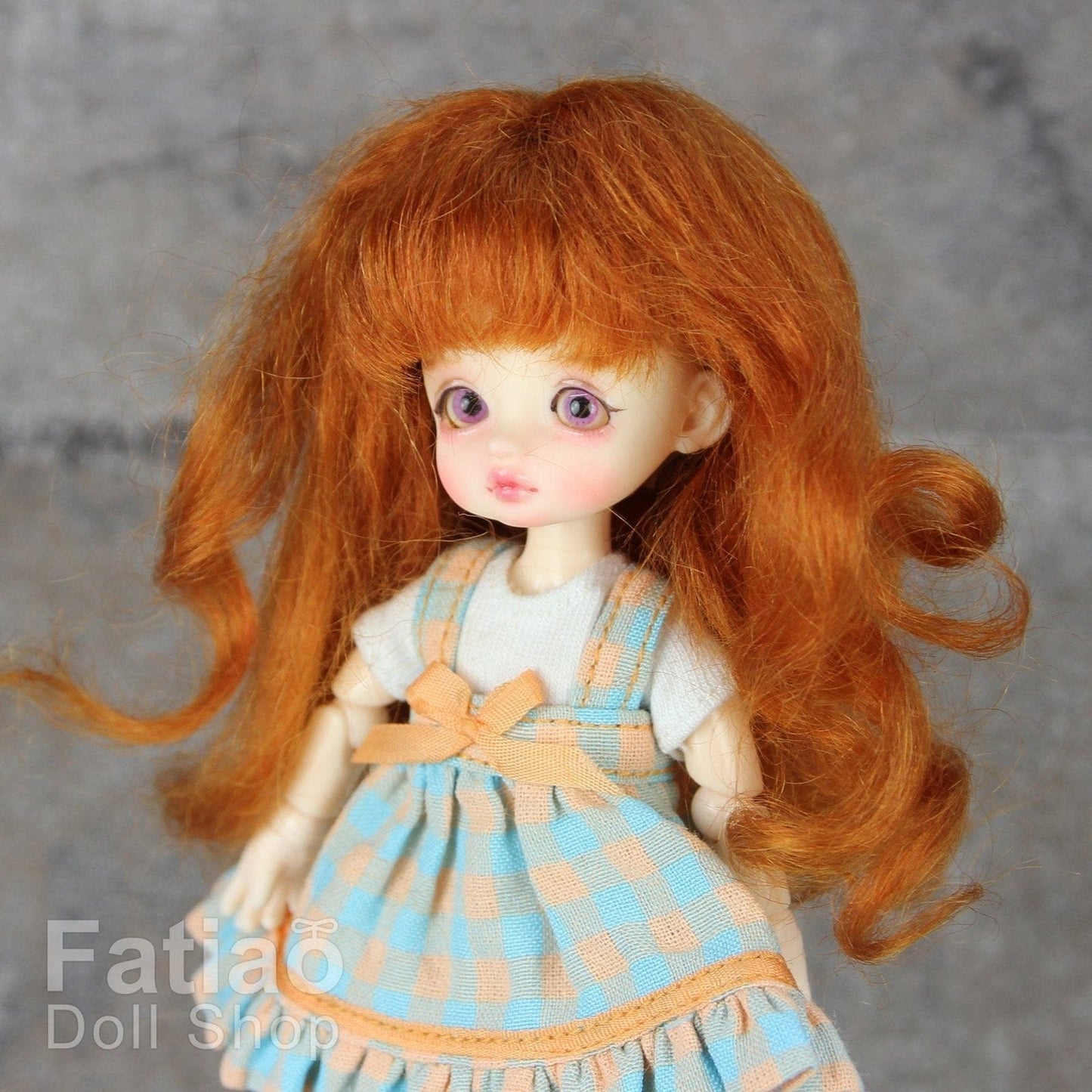 【Fatiao Doll Shop】FWF-20313M 娃用假髮 多色 / 3-4吋 BJD 12分 pukipuki