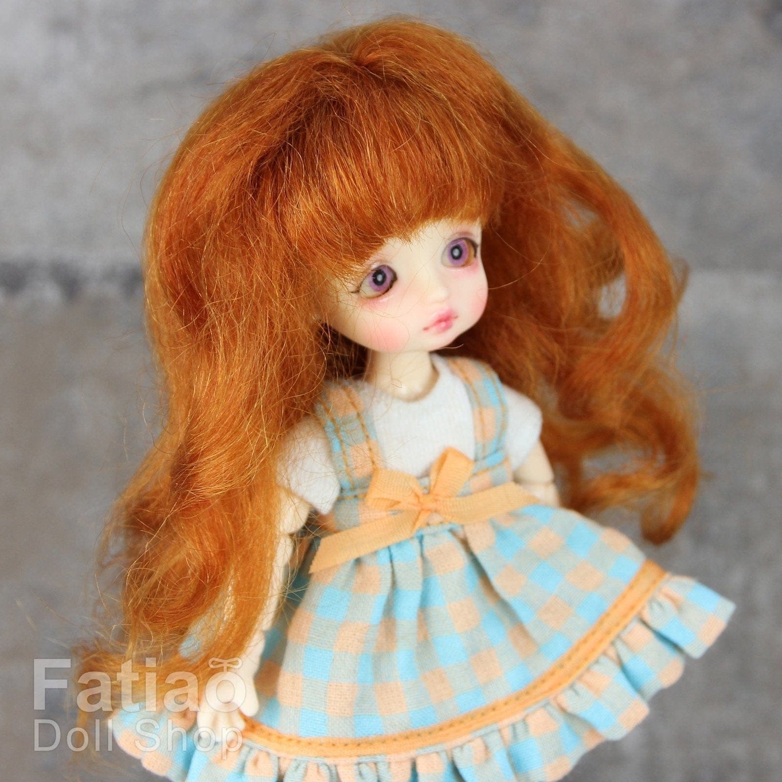 【Fatiao Doll Shop】FWF-20313M 娃用假髮 多色 / 3-4吋 BJD 12分 pukipuki