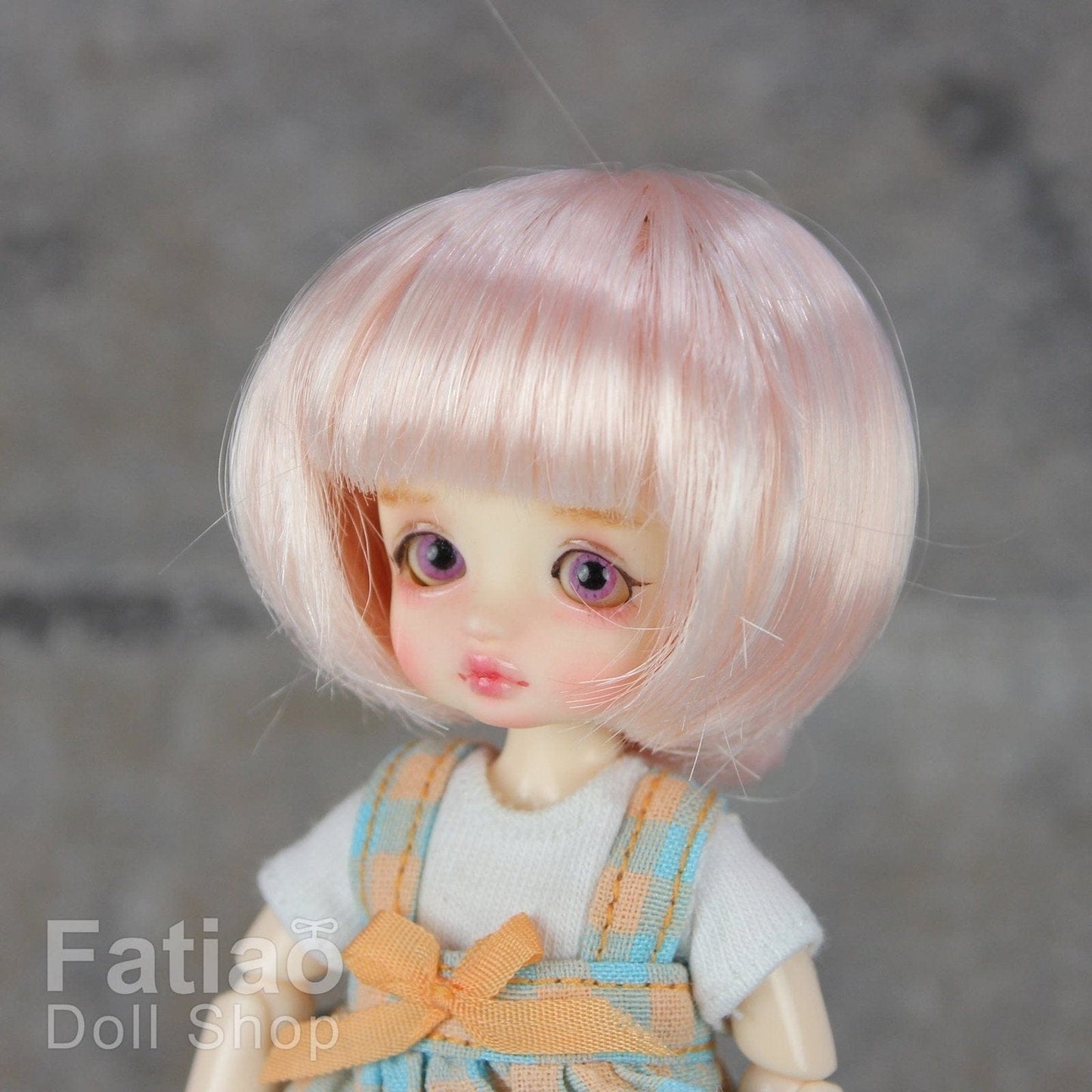 【Fatiao Doll Shop】FWF-256 娃用假髮 多色 / 3-4吋 BJD 12分 pukipuki