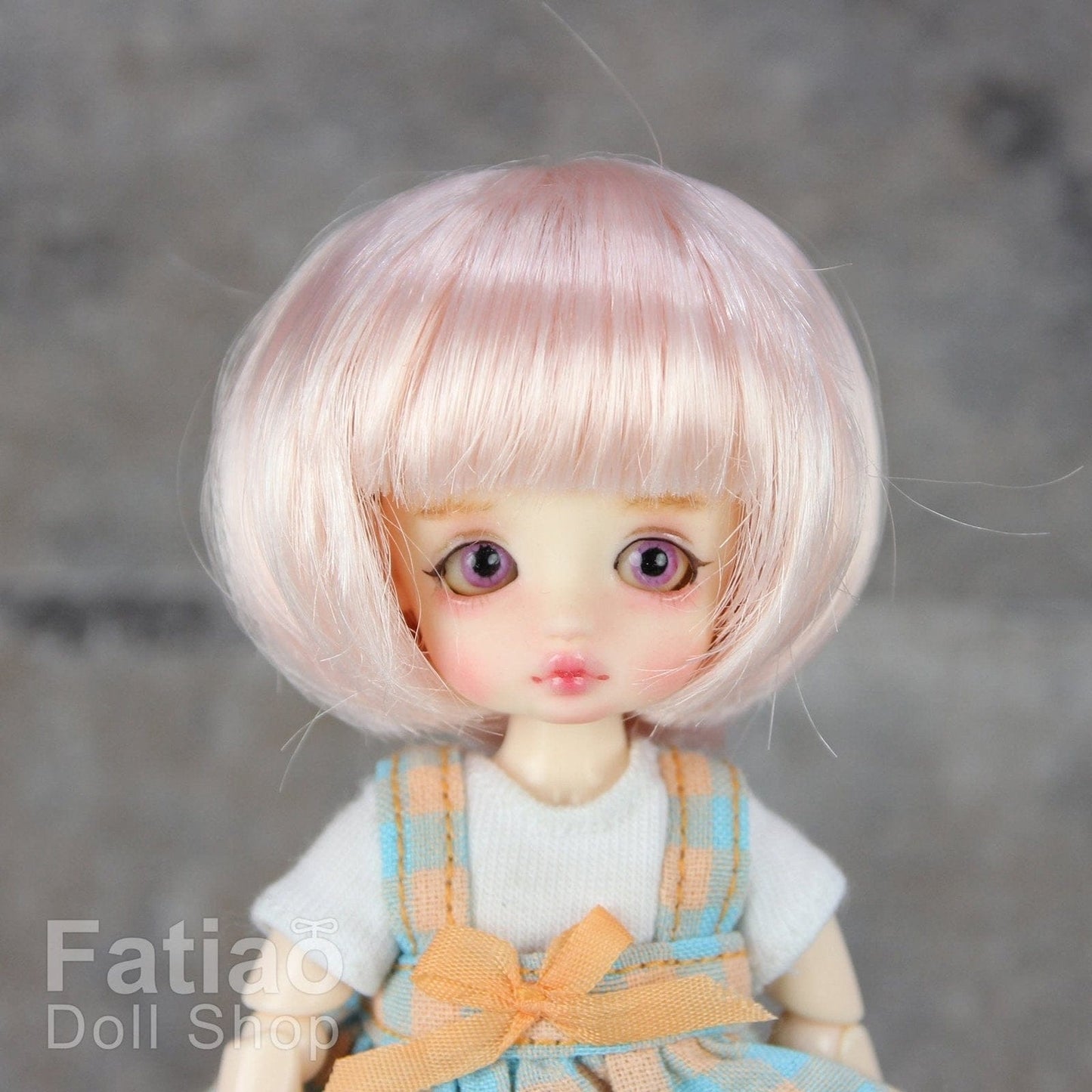 【Fatiao Doll Shop】FWF-256 娃用假髮 多色 / 3-4吋 BJD 12分 pukipuki