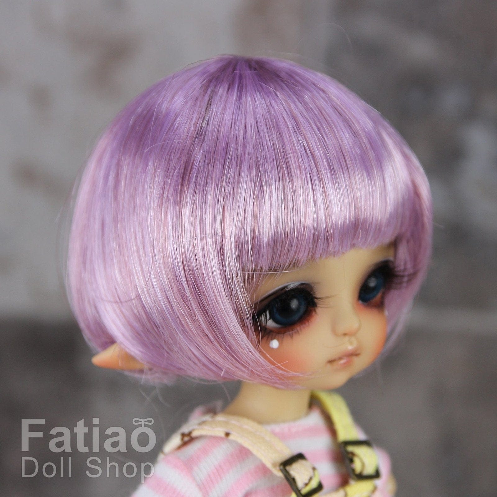 【Fatiao Doll Shop】FWF-256 娃用假髮 多色 / 5-6吋 BJD 8分