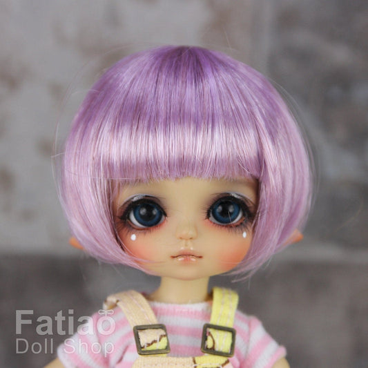 【Fatiao Doll Shop】FWF-256 娃用假髮 多色 / 5-6吋 BJD 8分