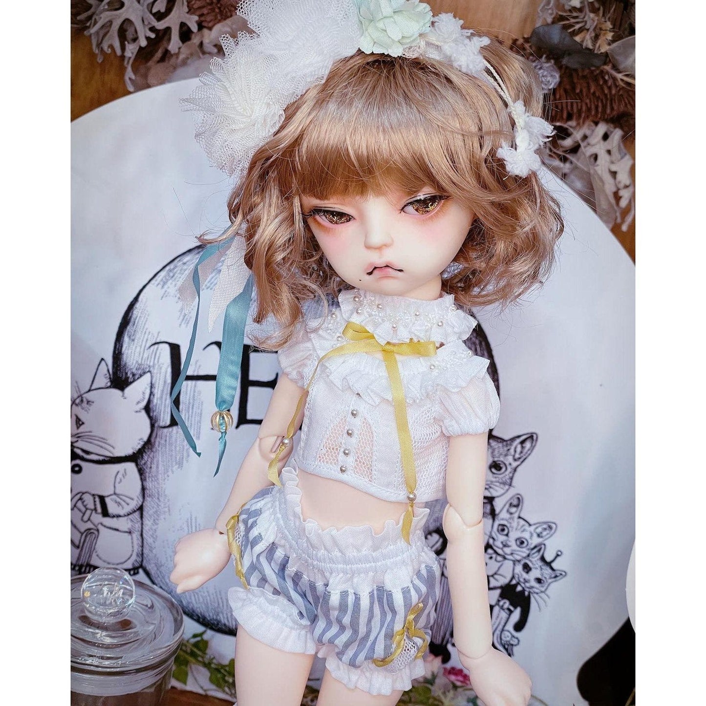 【Fatiao Doll Shop】FWF- 娃用假髮 多色 BJD iMda