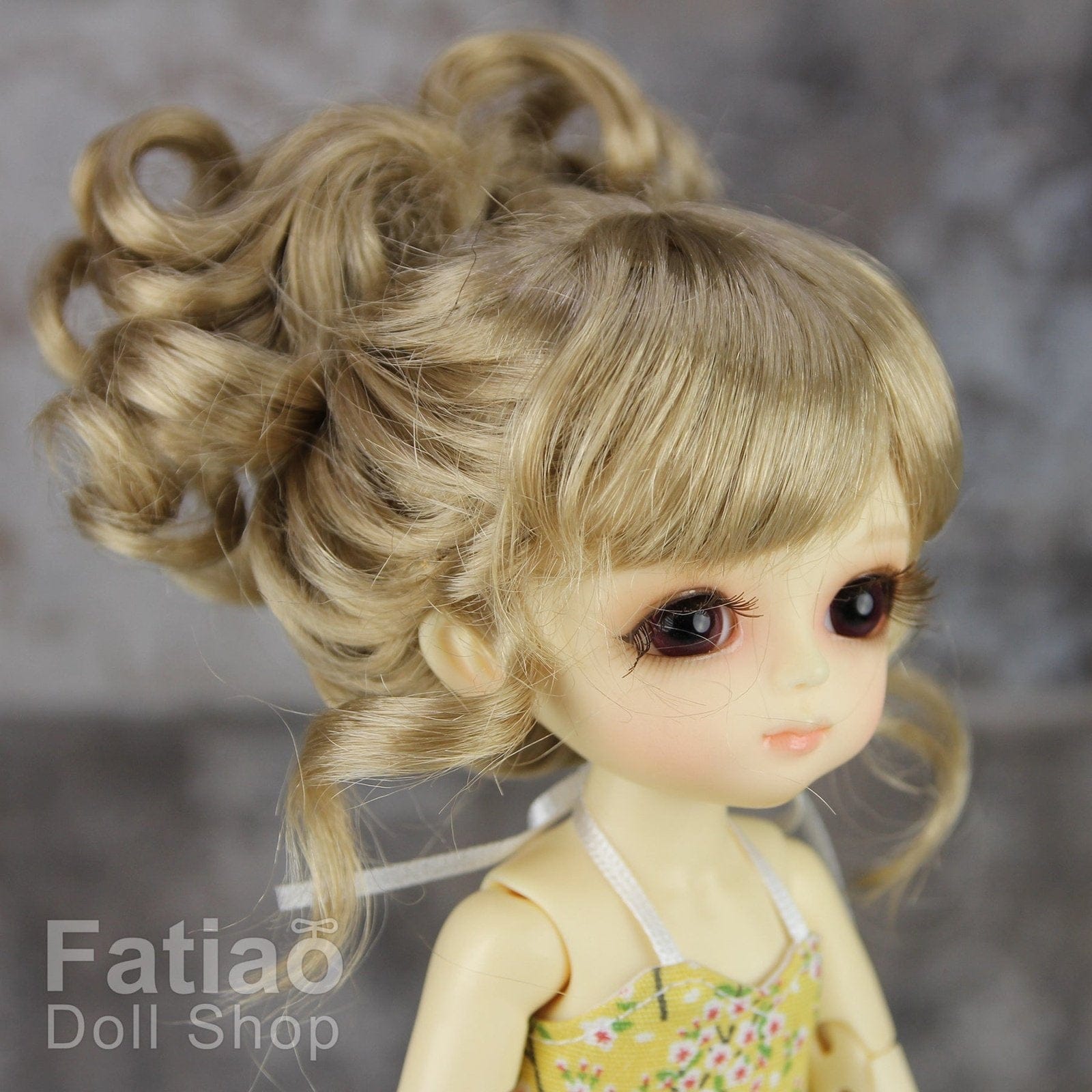 【Fatiao Doll Shop】FWF-261 娃用假髮 多色 / 5-6吋 BJD 8分