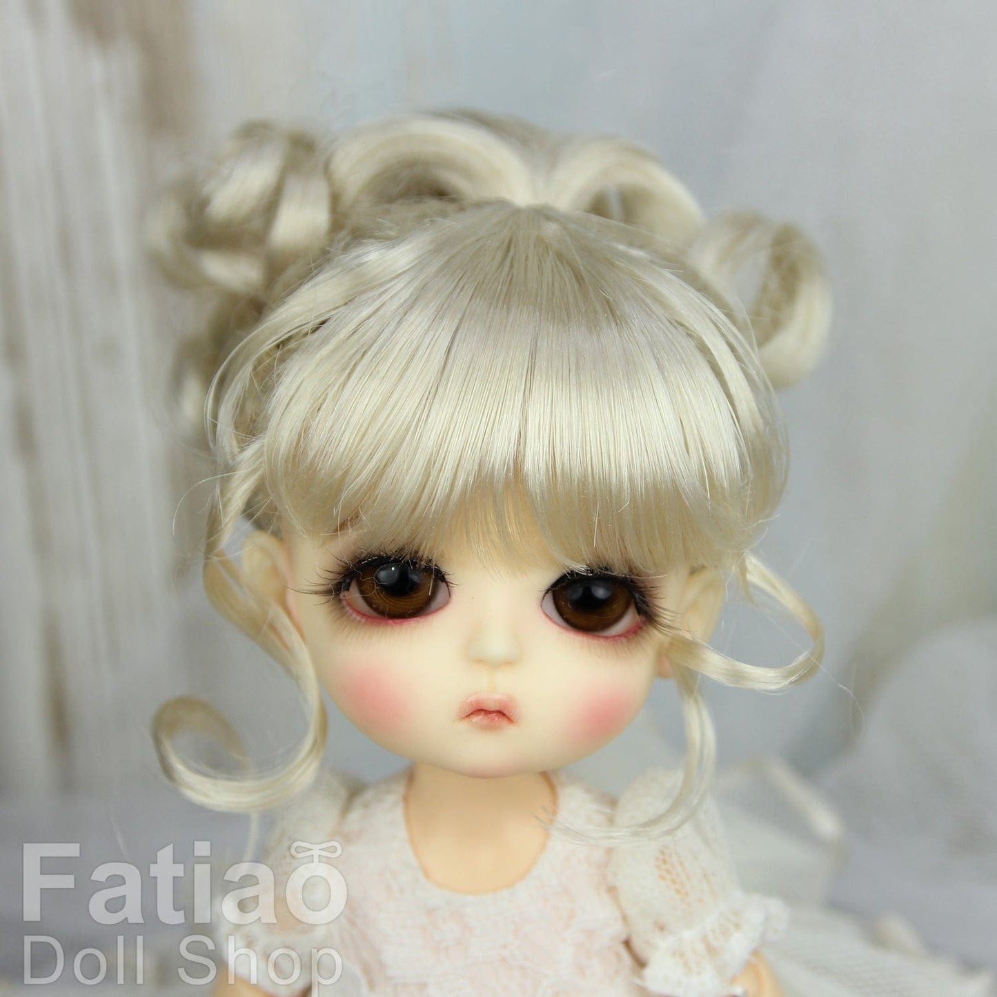 【Fatiao Doll Shop】FWF-261 娃用假髮 多色 / 5-6吋 BJD 8分