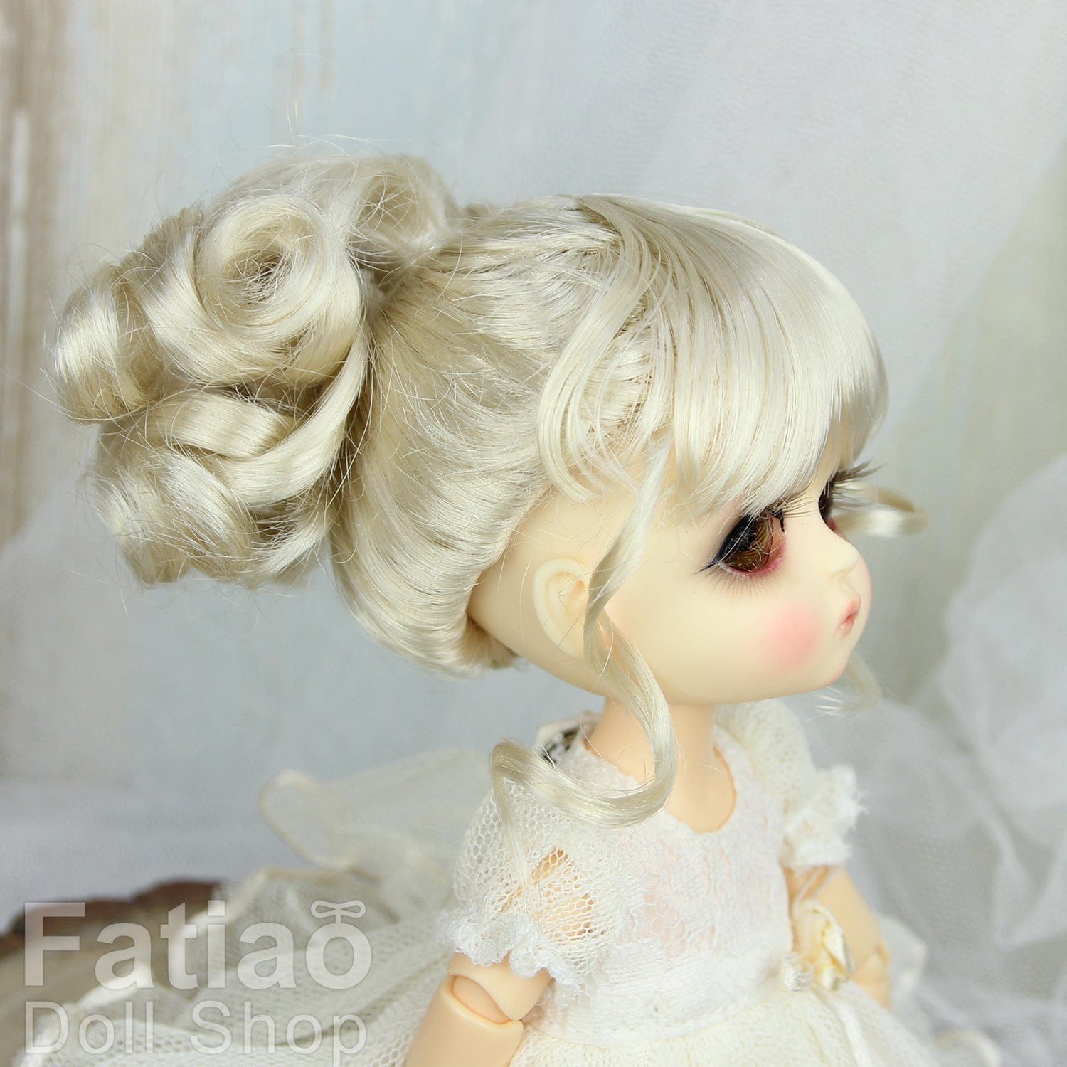 【Fatiao Doll Shop】FWF-261 娃用假髮 多色 / 5-6吋 BJD 8分