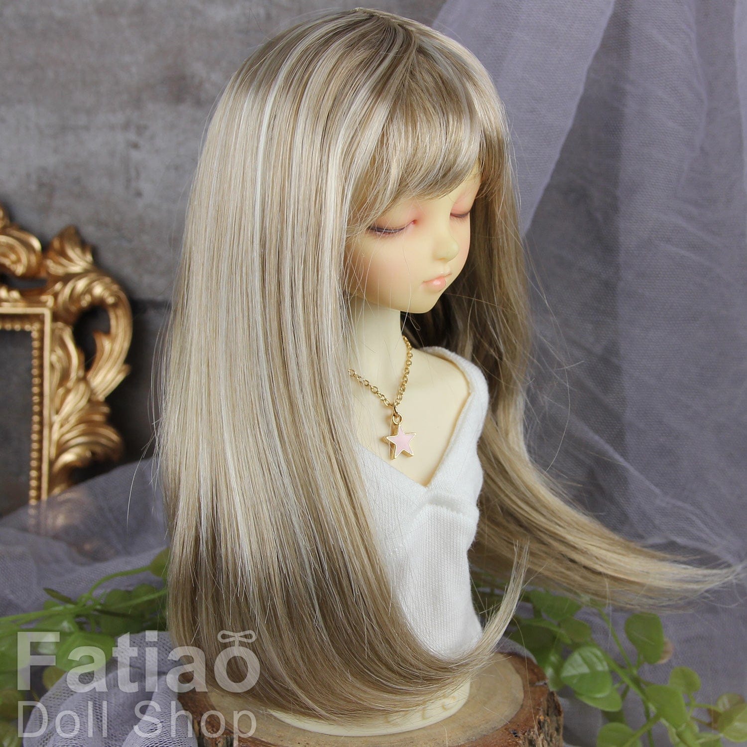 【Fatiao Doll Shop】FWF-371 娃用假髮 多色 / 7-8吋 BJD 4分